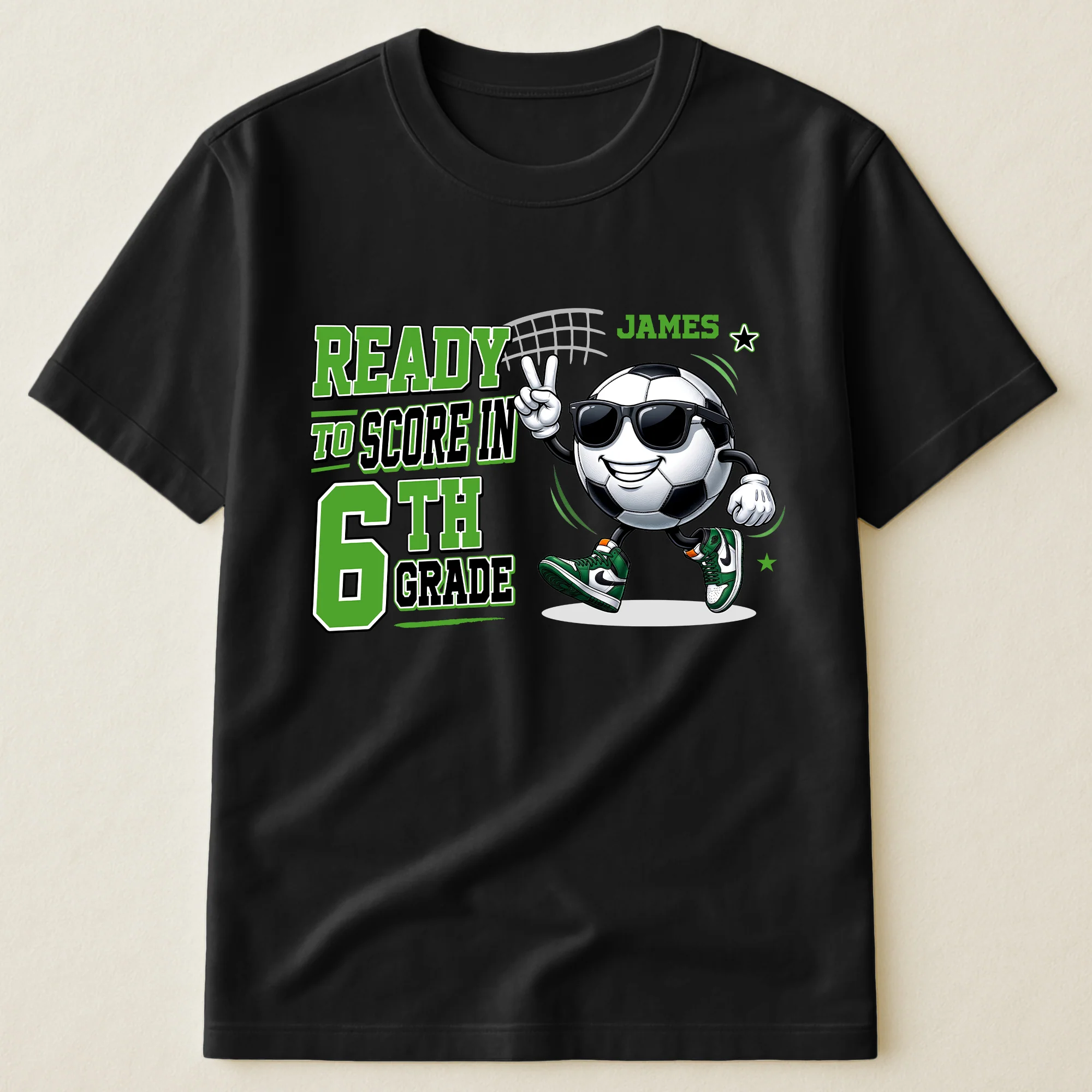 1st, 2nd Grade Game On Gift For Back To School, Soccer Kids - Personalized Shirt - Image 8