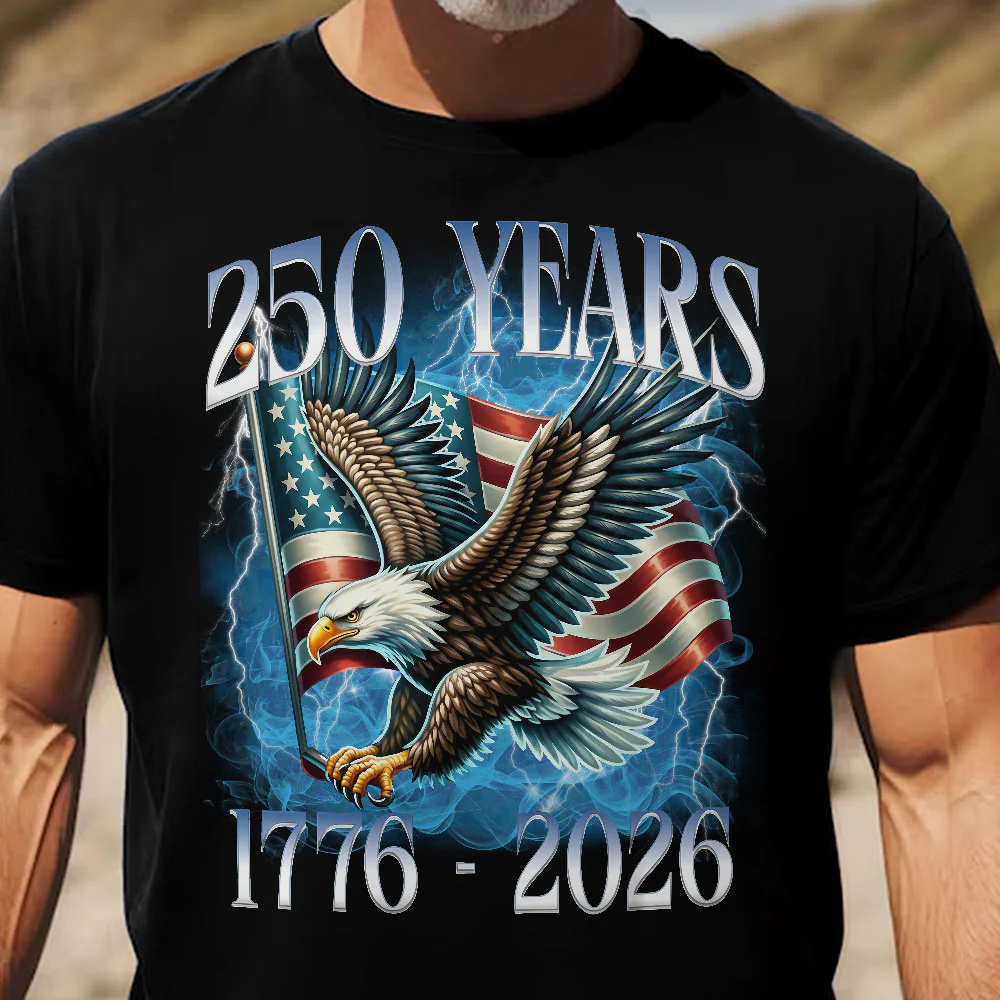 250 Years Eagle & Lightning - Shirt - Image 3