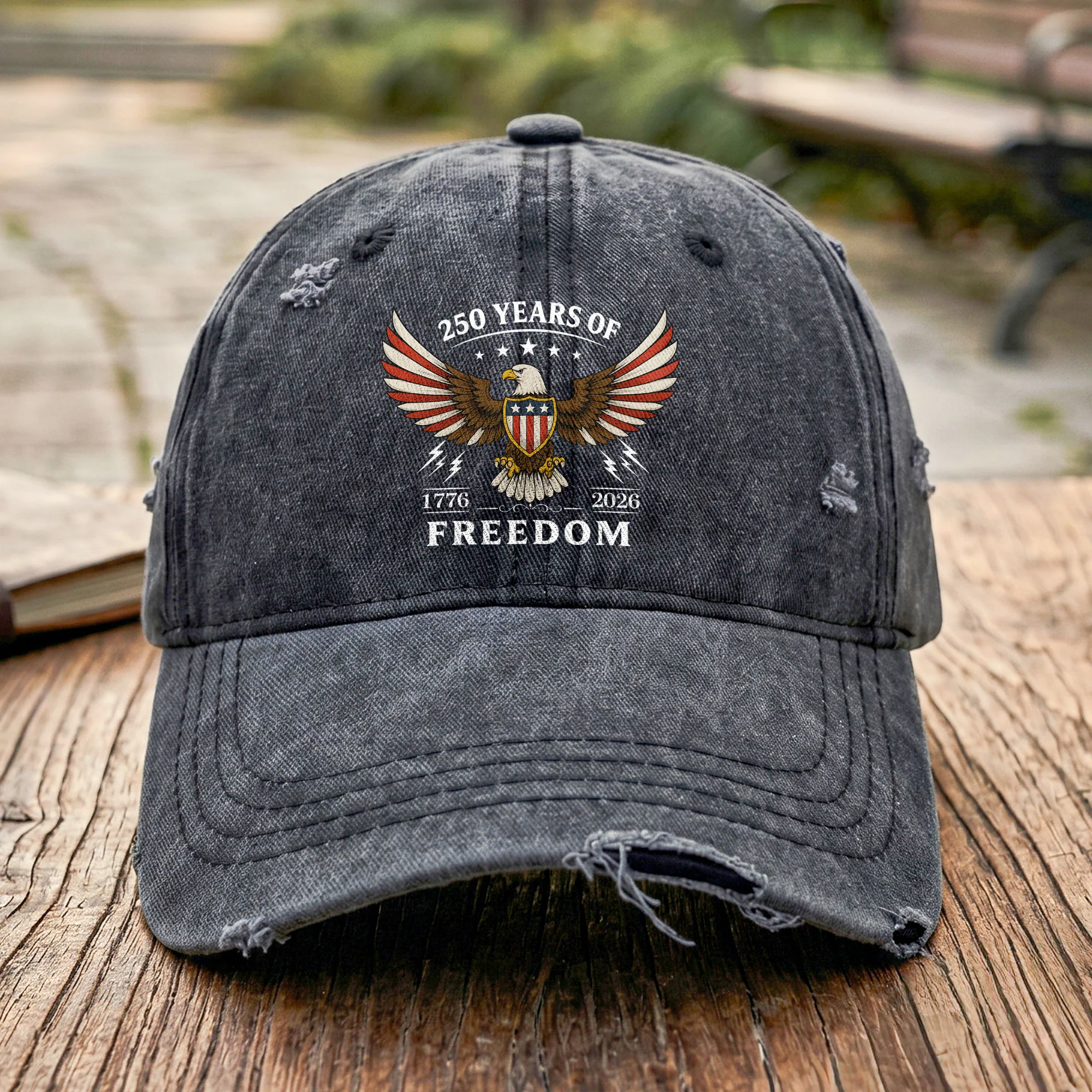 250 Years Of Freedom - Personalized Cap - Image 4