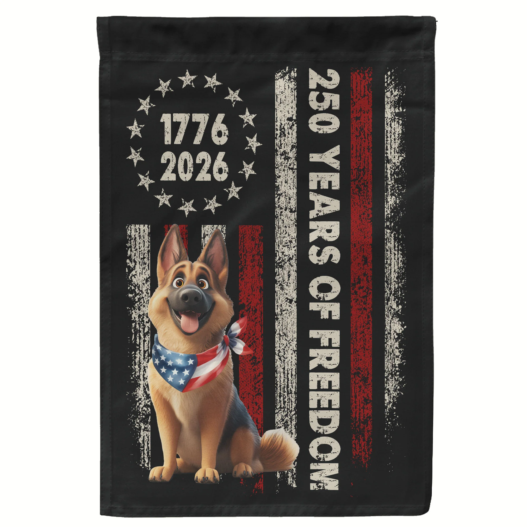 250 Years Of Freedom - Personalized Flag - Image 3