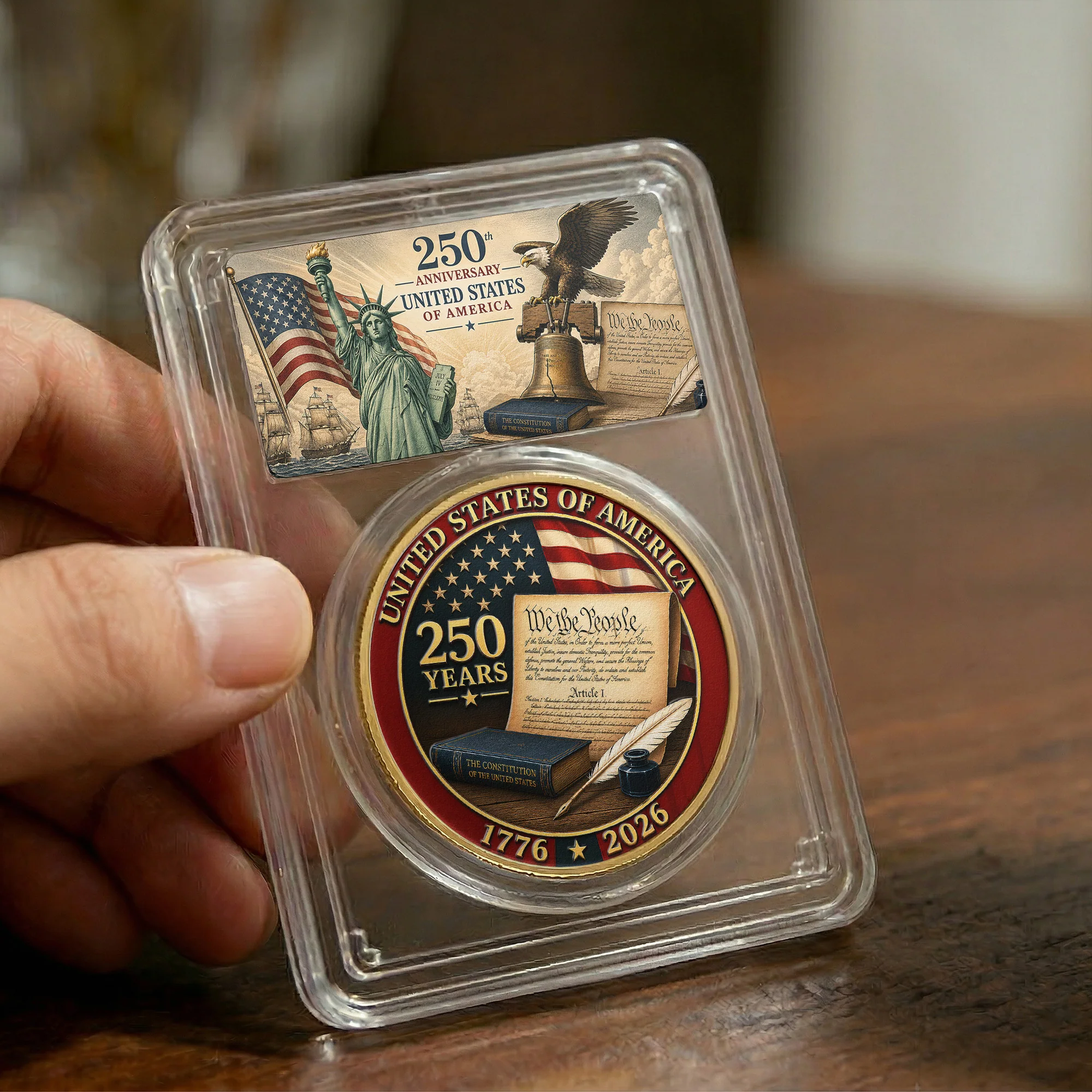 250 Years Of Freedom U.S. Constitution - Coin - Image 4