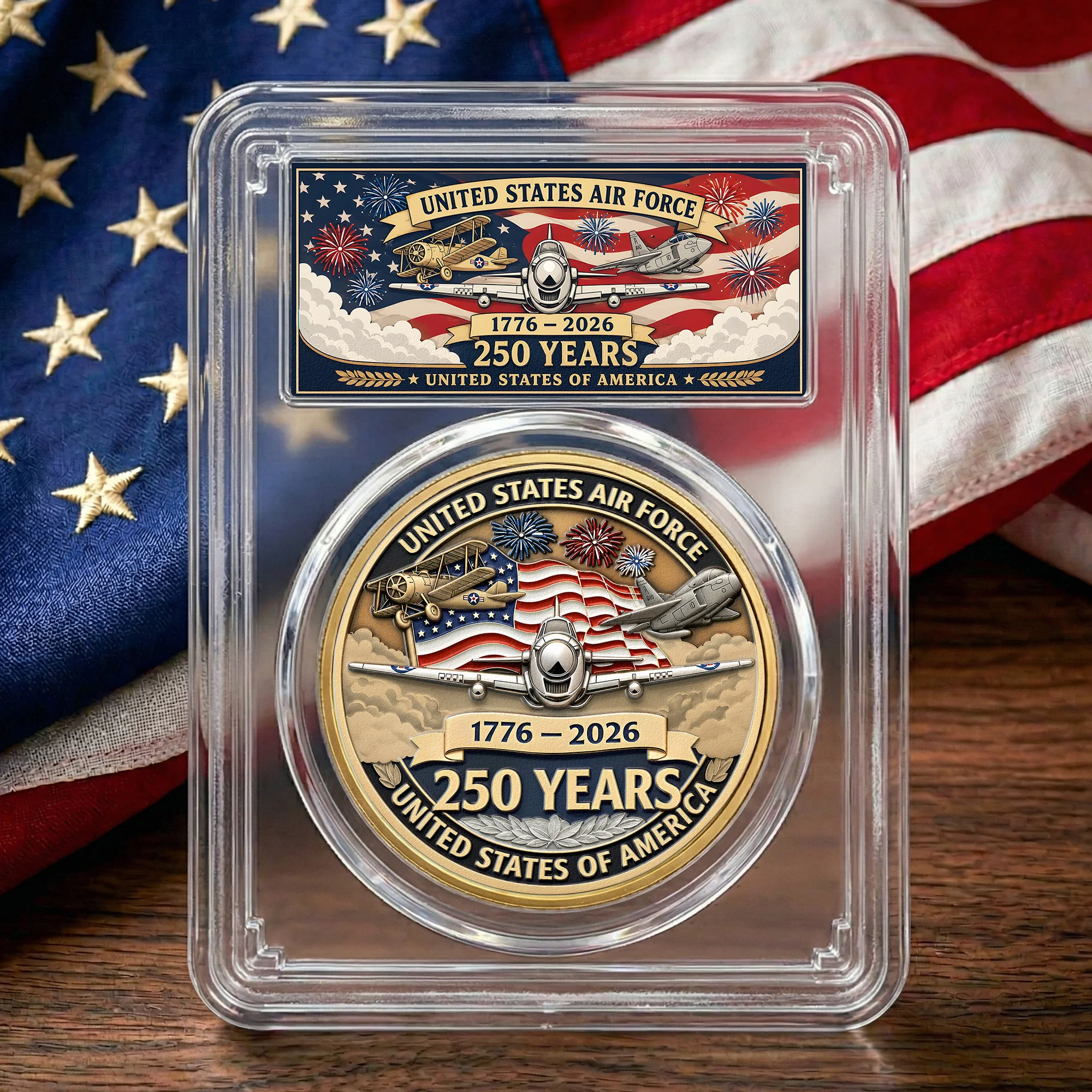 250 Years US Air Force - Coin - Image 8