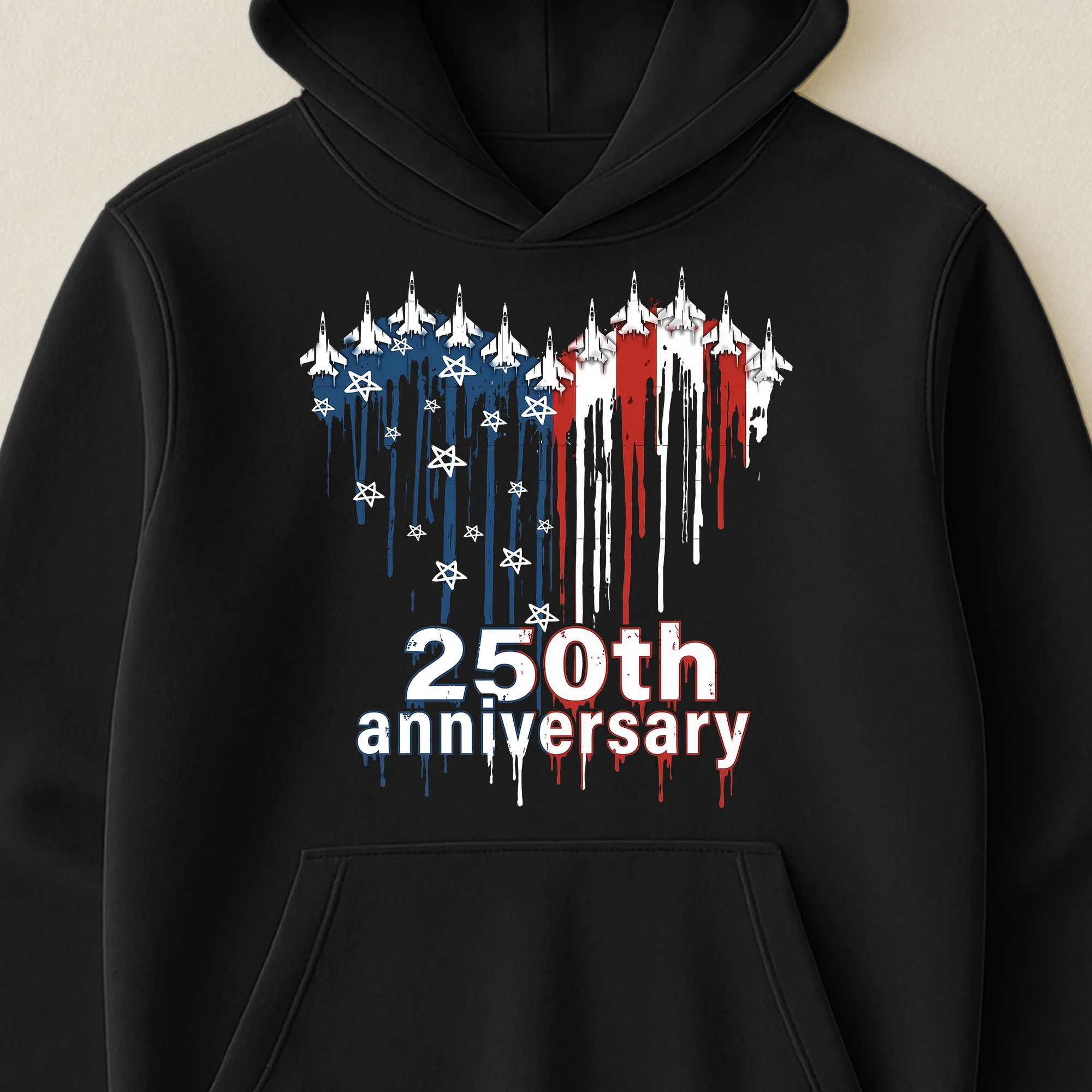 250th Anniversary Jet Fighter Heart USA - Shirt - Image 17