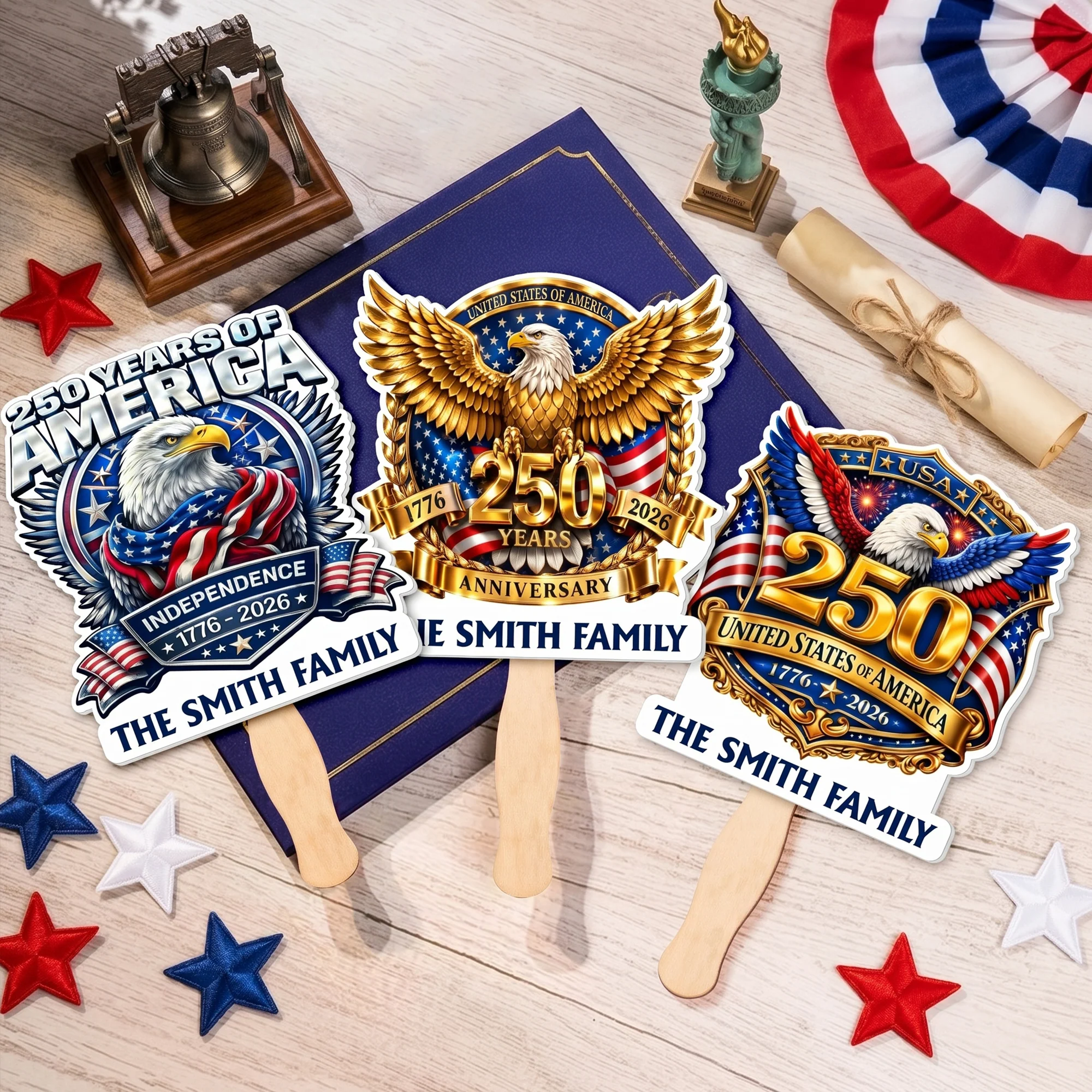 250Th Anniversary - Personalized Fan - Image 2