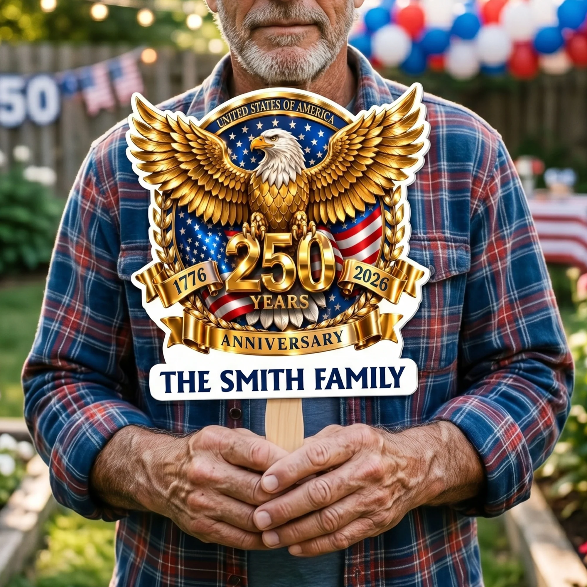 250Th Anniversary - Personalized Fan - Image 4