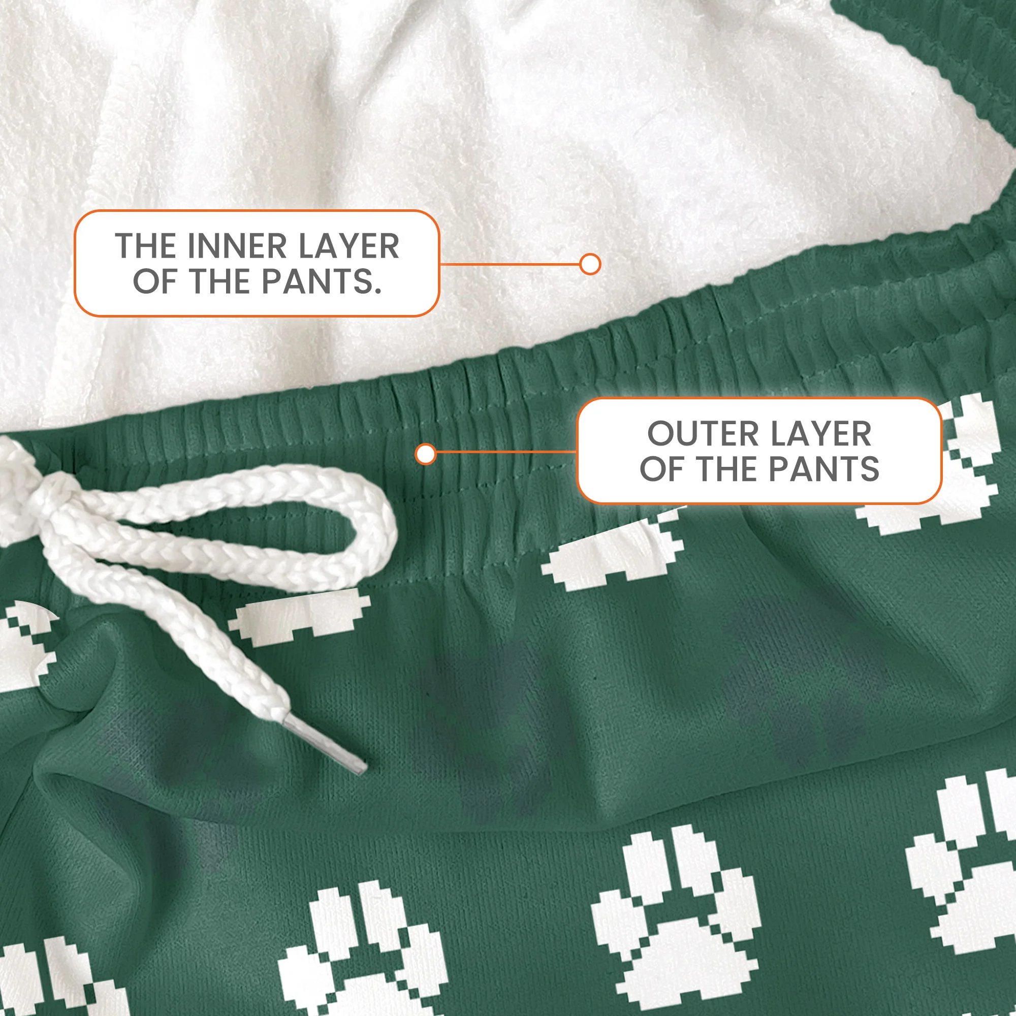 A Bond That Can't Be Broken - Personalized Sweatpants - Image 6