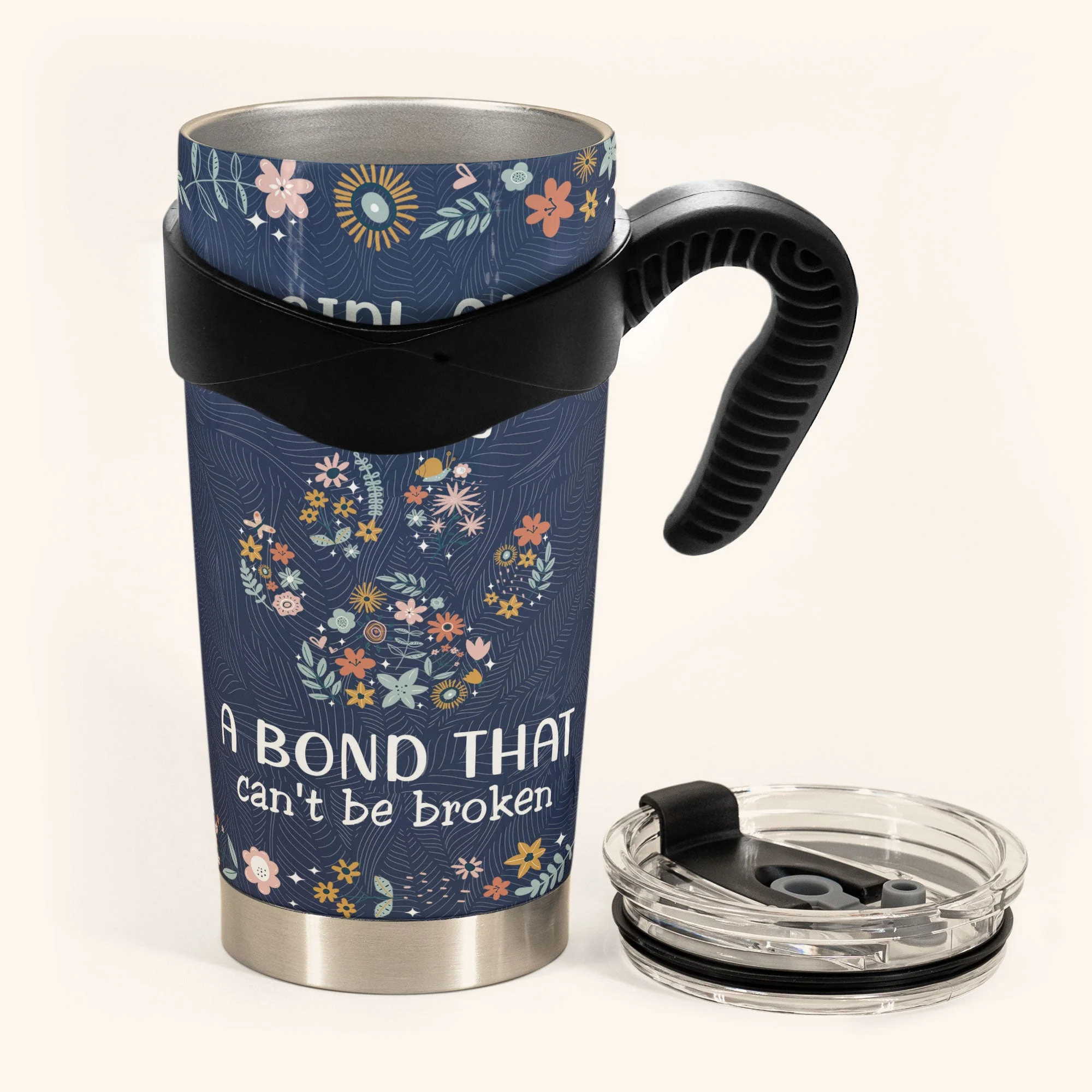 A Girl And Her Dog Unbreakable Bond New - Personalized Tumbler Cup - Image 6