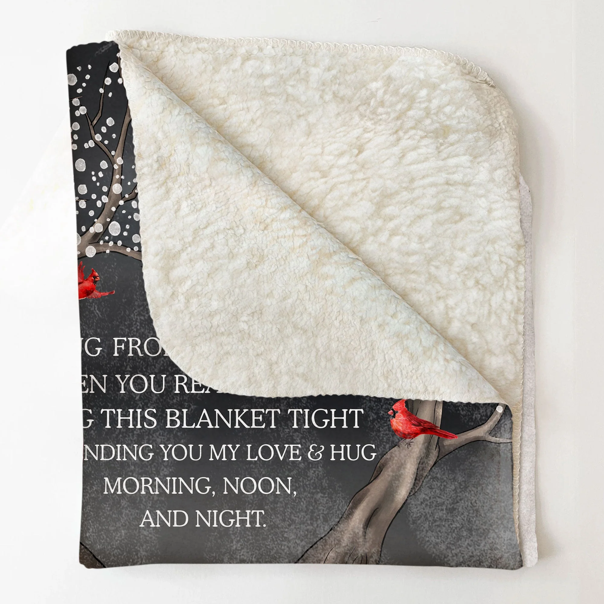 A Hug From Heaven - Personalized Blanket - Image 5