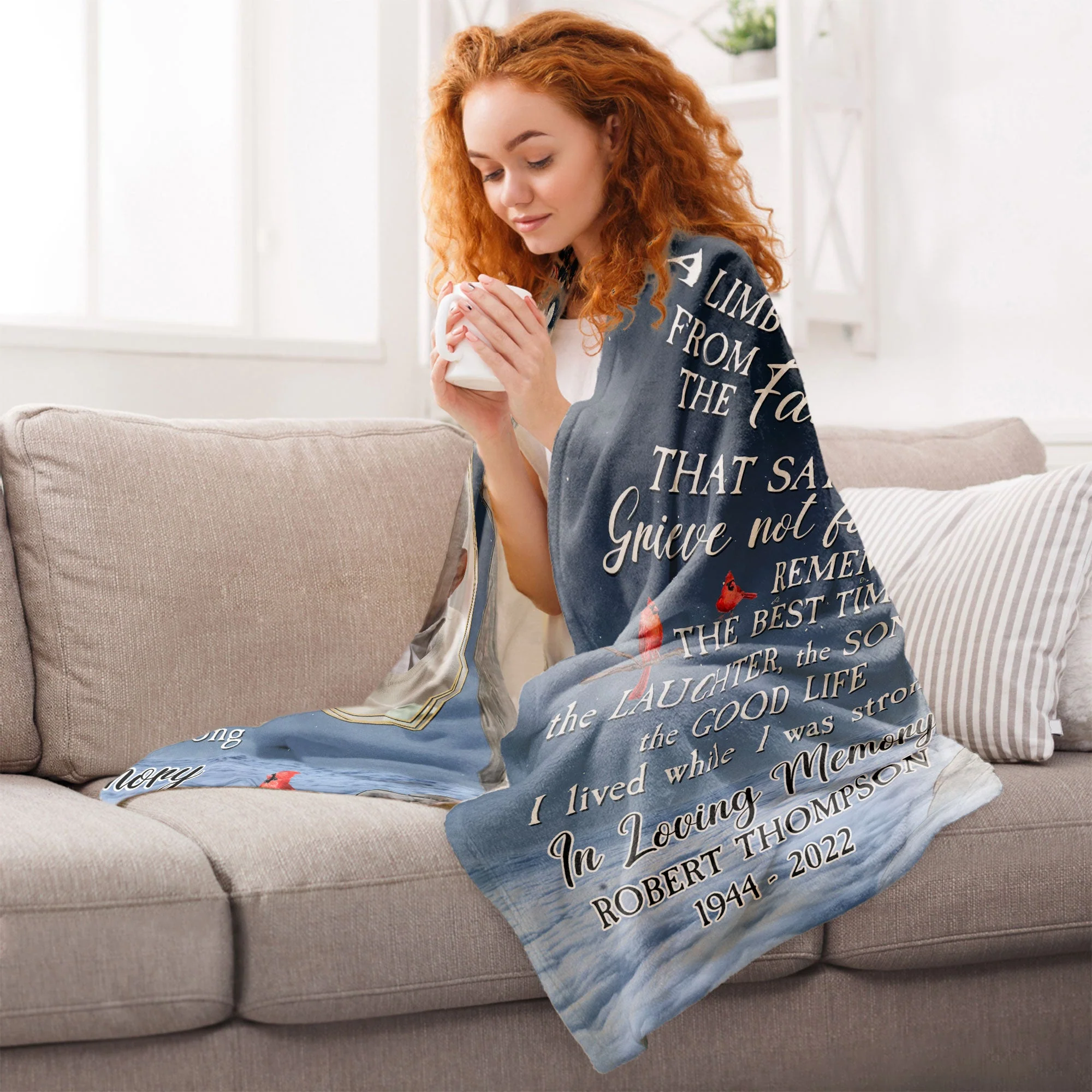 A Limb Has Fallen - Personalized Blanket - Image 5