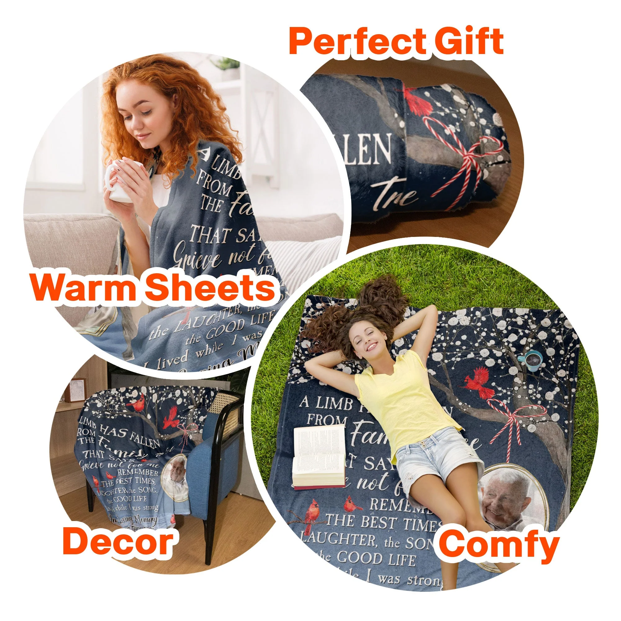 A Limb Has Fallen - Personalized Blanket - Image 6
