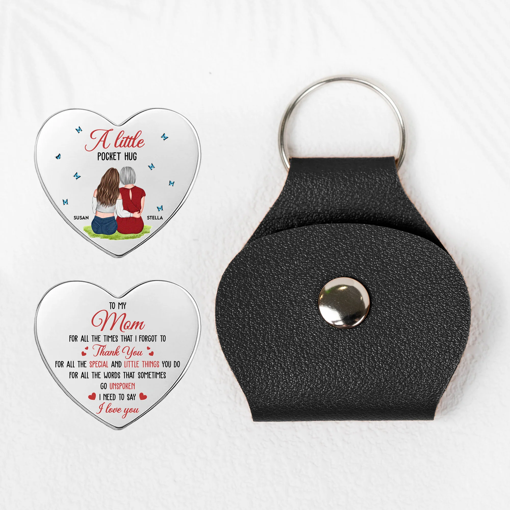 A Little Pocket Hug Mother's Day Birthday Gift For Her - Personalized Pocket Hug - Image 2