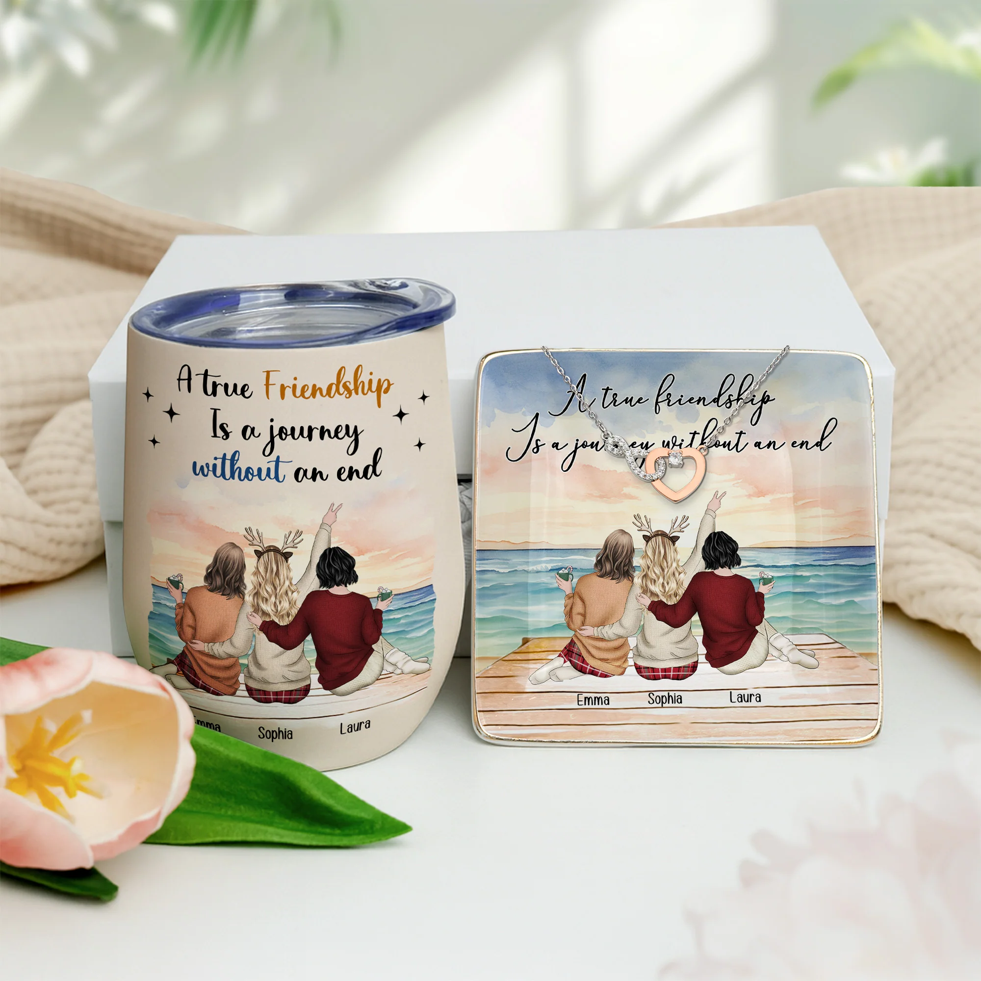 A True Friendship Is A Journey Without An End - Gift Box Set - Image 2