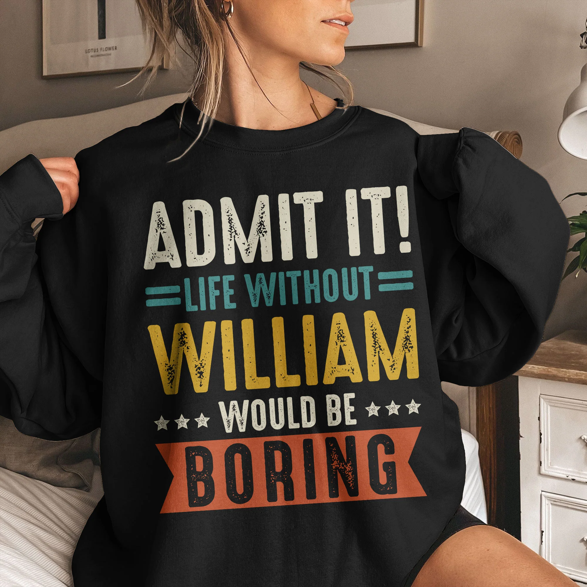 Admit It Life Without Would Be Boring - Retirement Party Gift - Personalized Shirt - Image 5