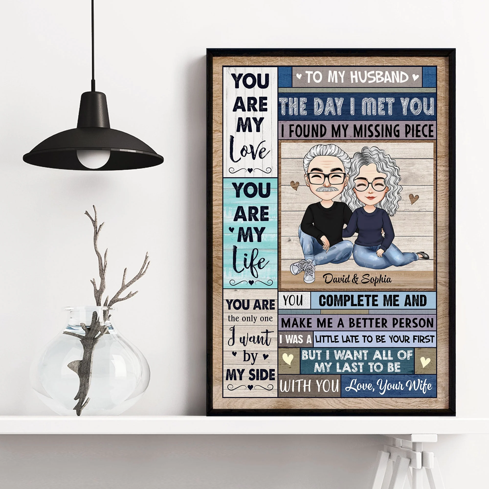 All Of My Last To Be With You - Personalized Poster/Wrapped Canvas - Christmas, Anniversary, Birthday Gift For Couples, Husband, Wife, Lovers, Anniversary, Engagement - Image 3