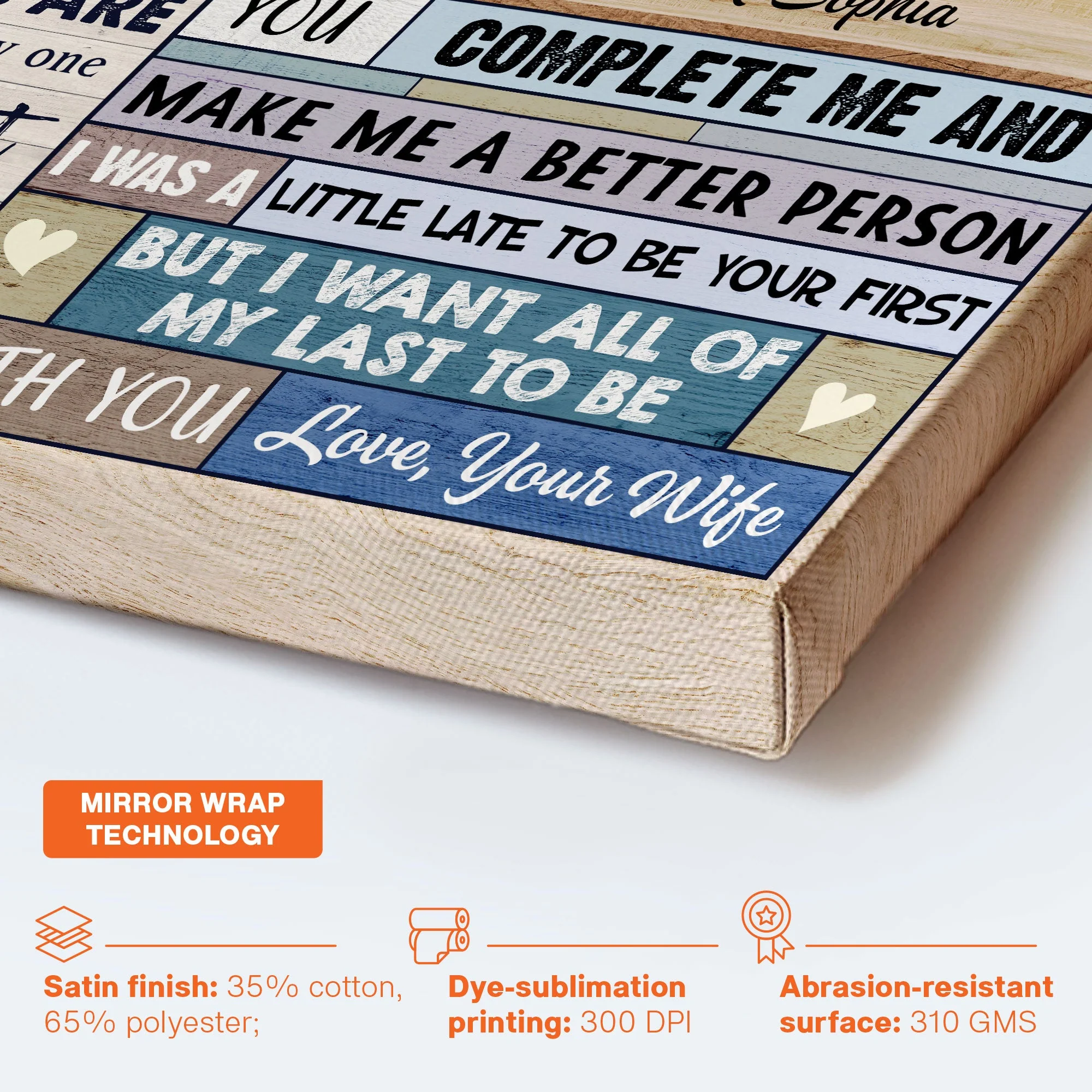 All Of My Last To Be With You - Personalized Poster/Wrapped Canvas - Christmas, Anniversary, Birthday Gift For Couples, Husband, Wife, Lovers, Anniversary, Engagement - Image 7