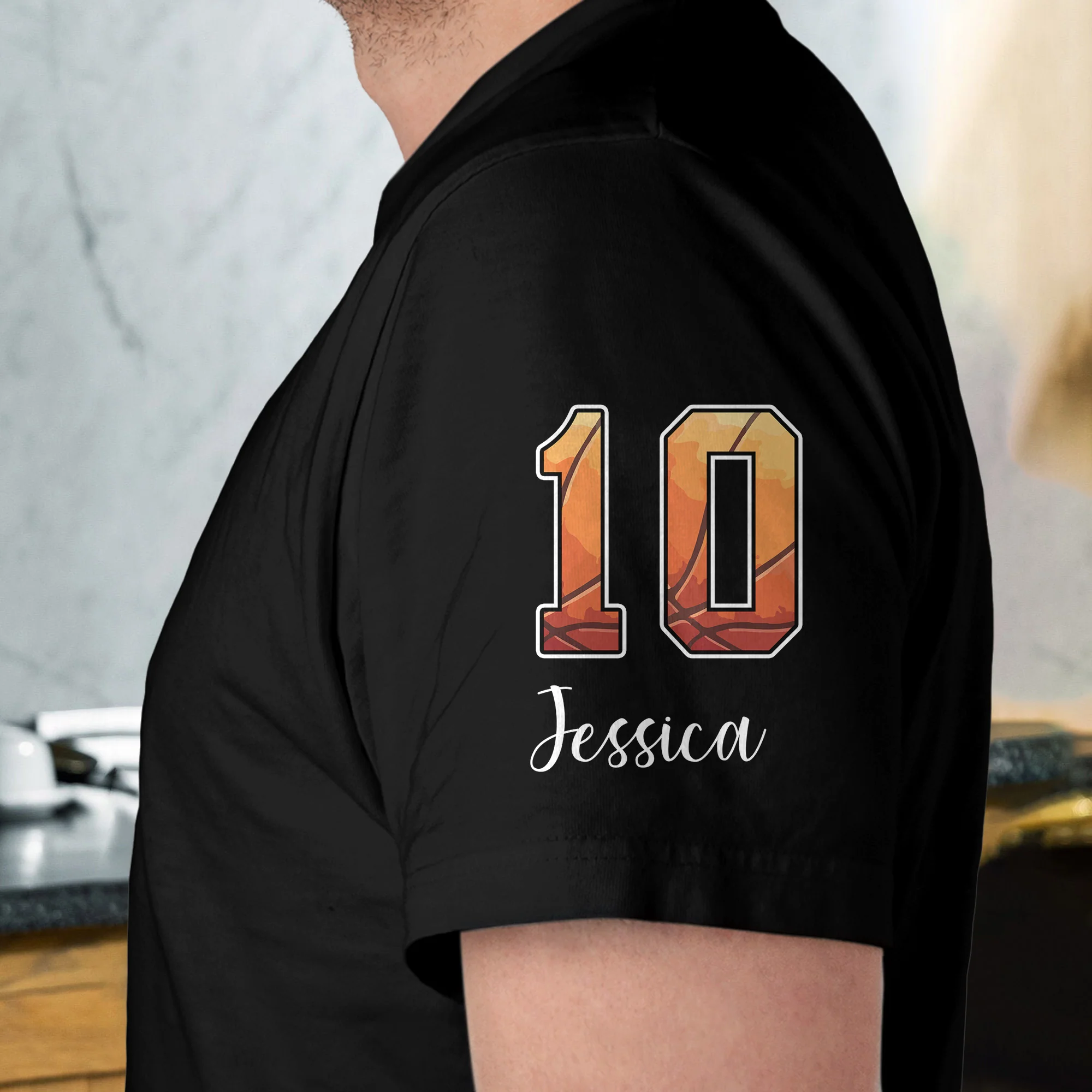 All The Pretty Girls Walk Like This, Basketball Girl - Personalized Shirt - Image 2