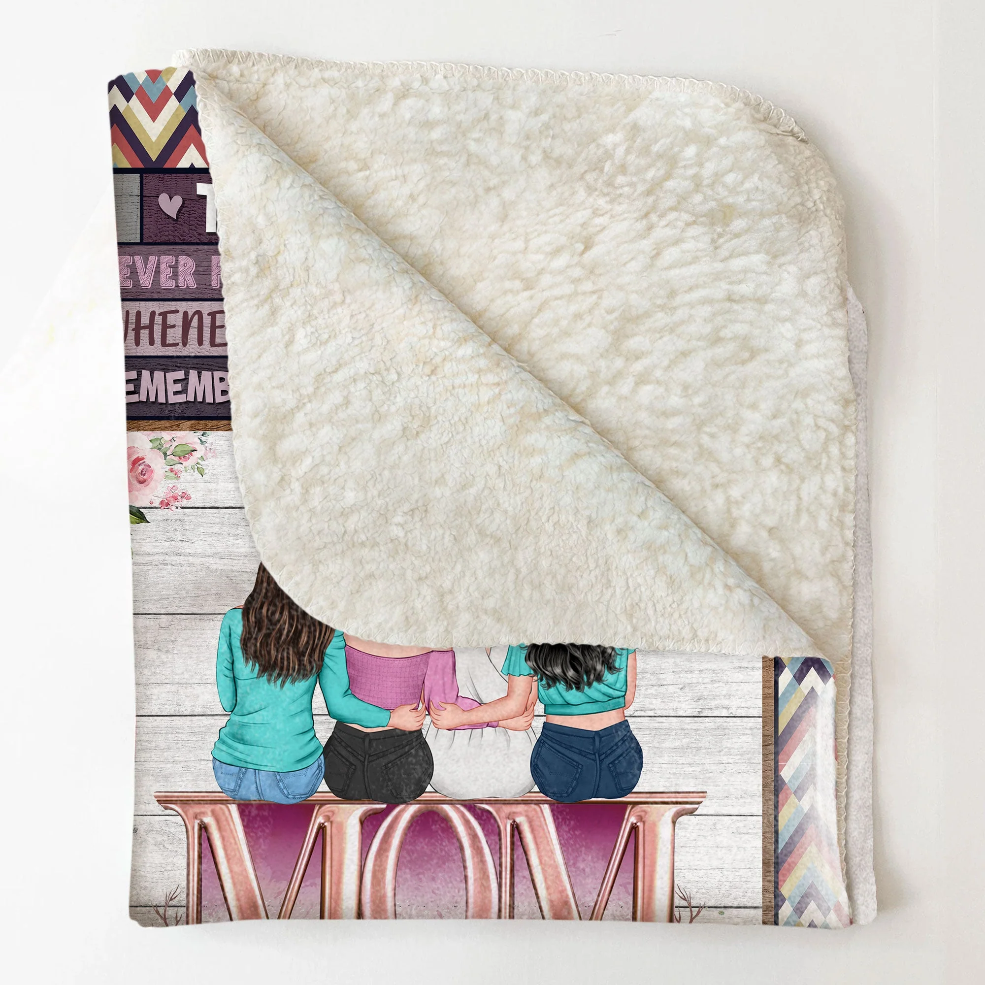 Always Be My Baby Girl - Personalized Daughter Blanket - Image 4