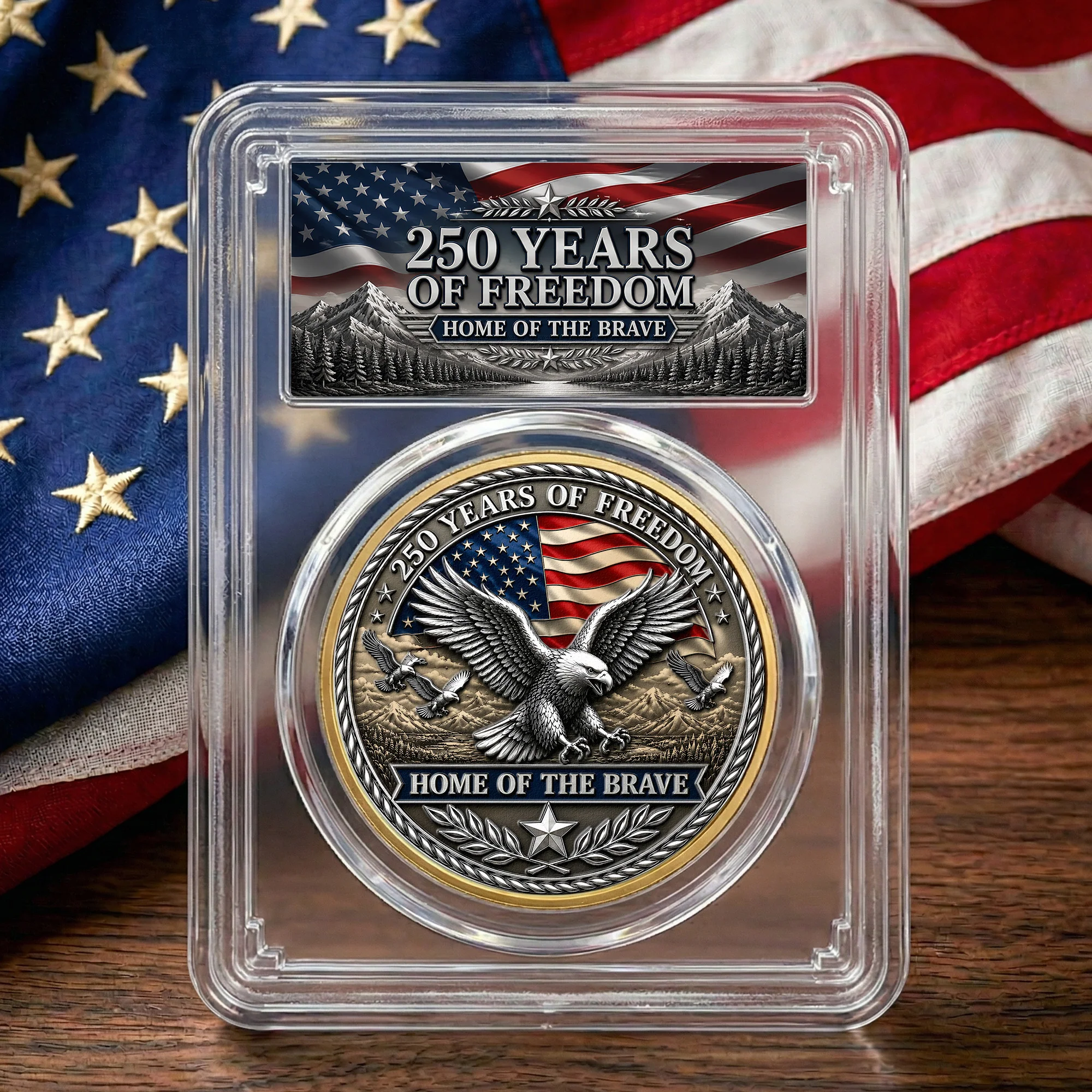 America's Legacy 250 Years Bald Eagle - Coin - Image 8