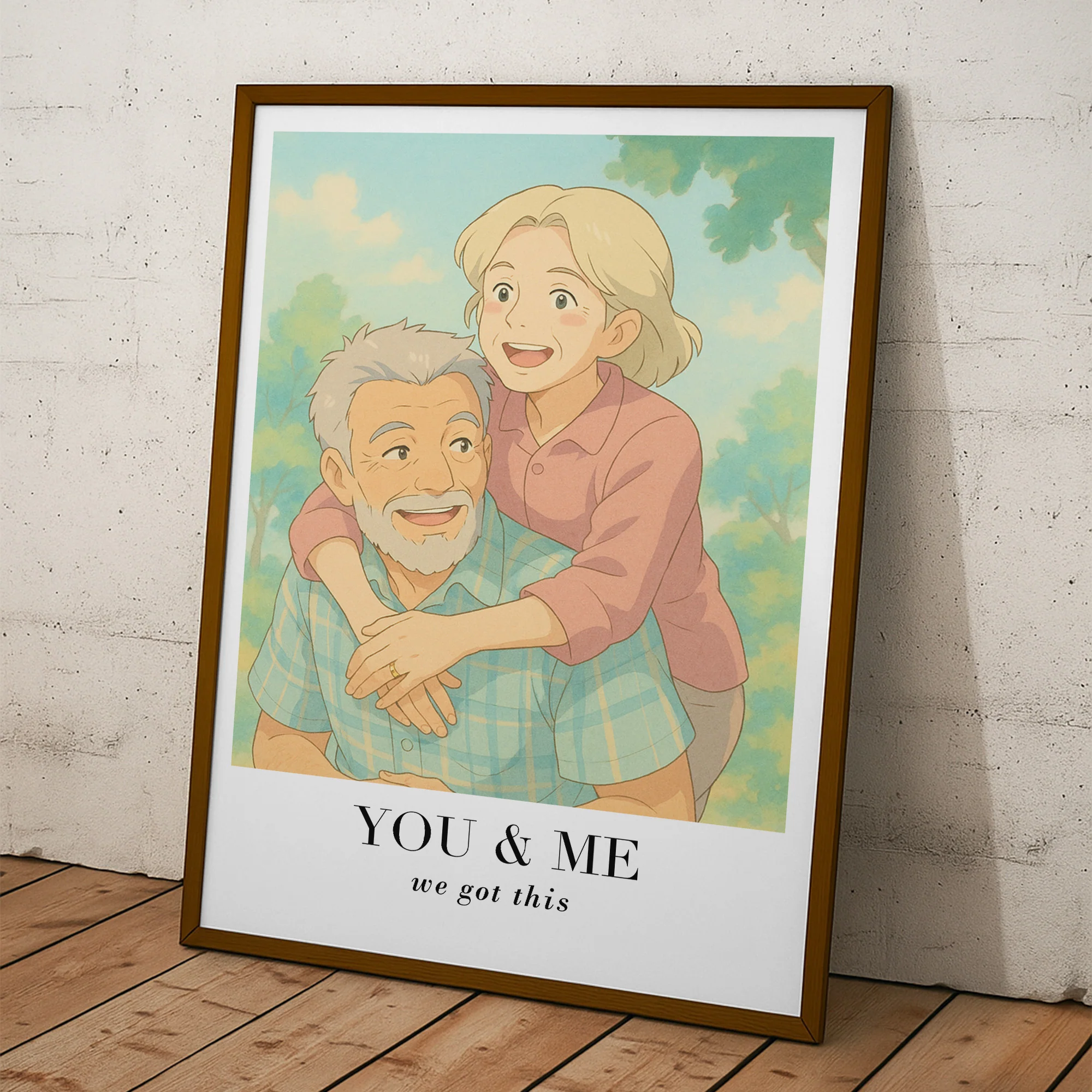Anime Illustration High-Res Cartoon Drawing - Personalized Photo Poster - Image 7