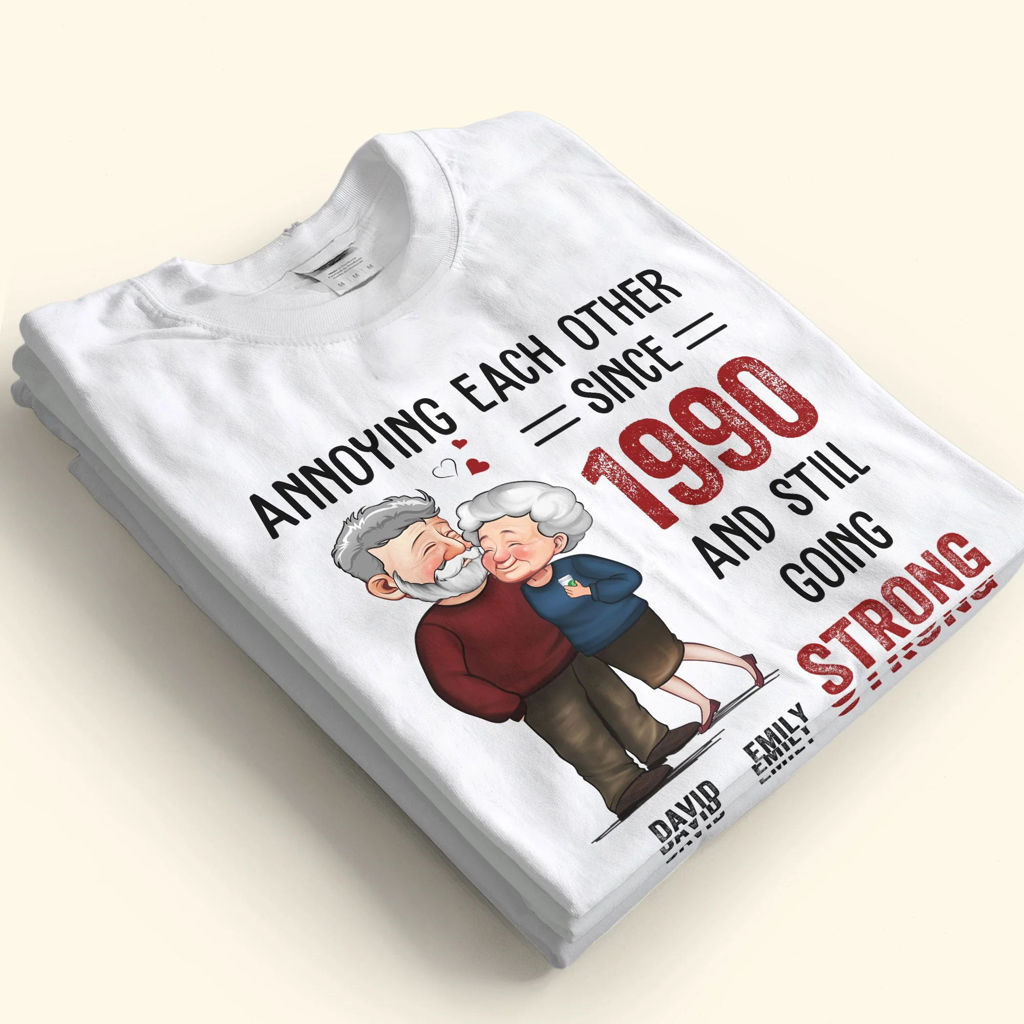 Annoying Each Other Since And Still Going Strong - Personalized Shirt - Image 2