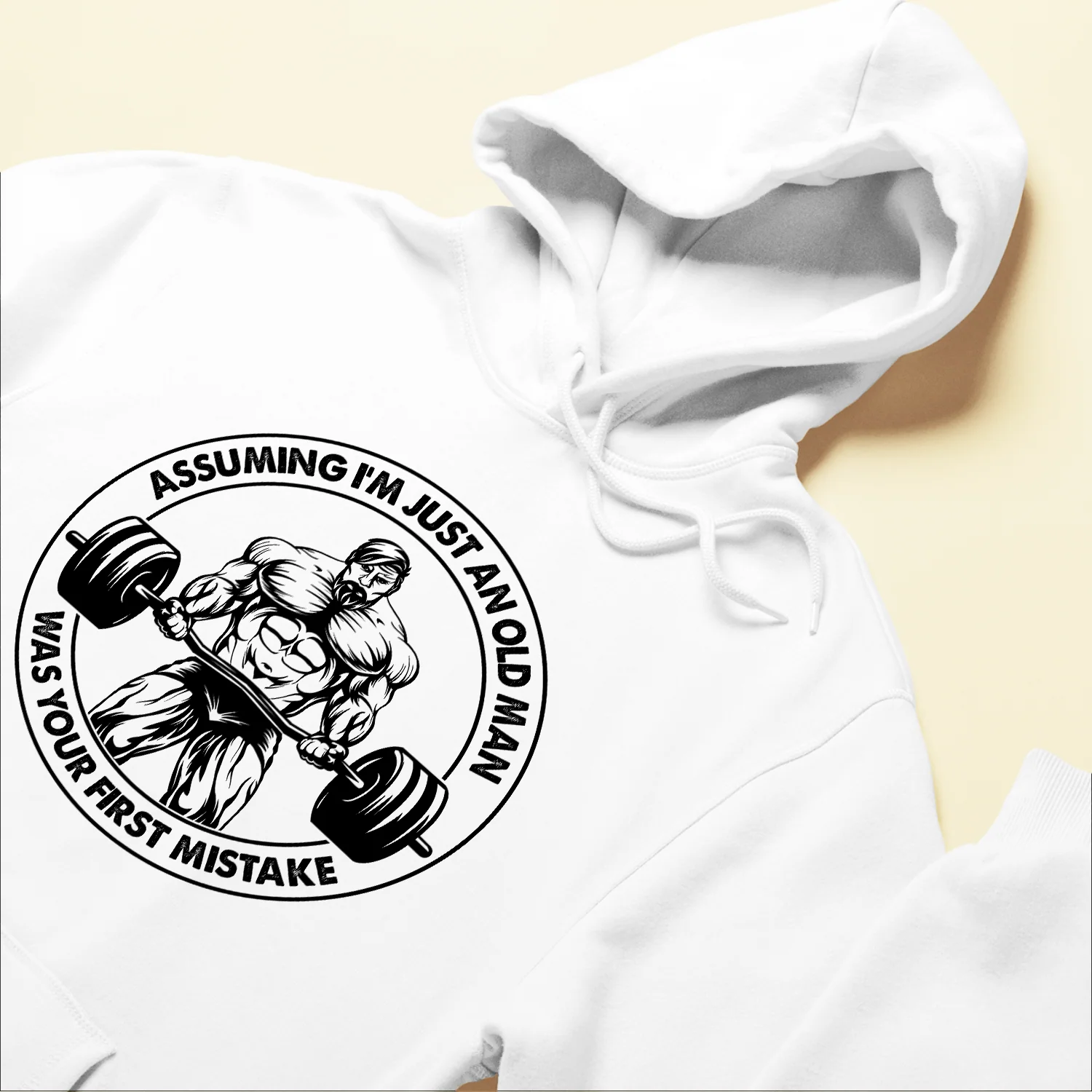Assuming I'm Just An Old Man - Personalized Shirt - Birthday Gift For Gymer - Image 6