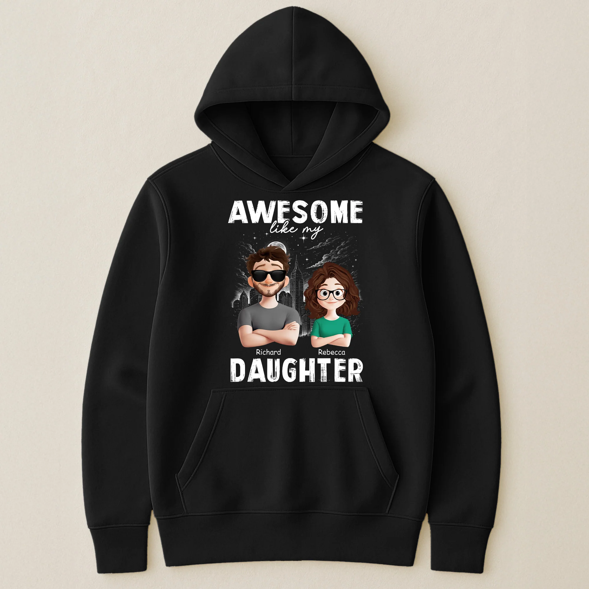 Awesome Like My Daughters, Sons, Children - Gifts For Dad - Personalized Shirt - Image 5