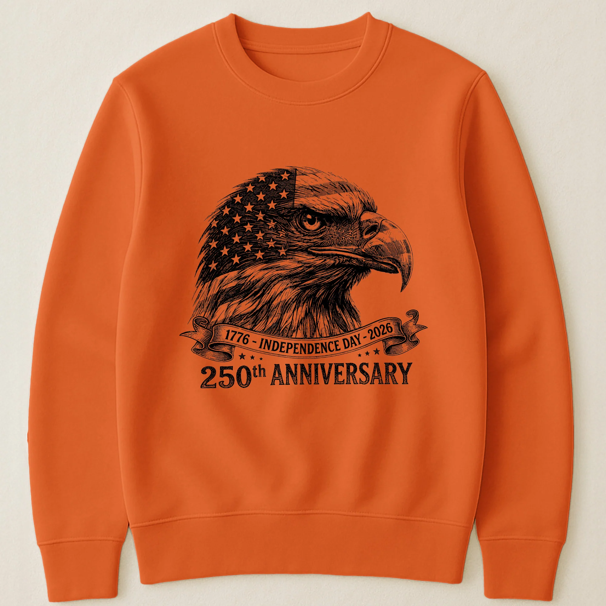 Bald Eagle Usa 250Th Anniversary Monochrome - Shirt - Image 28