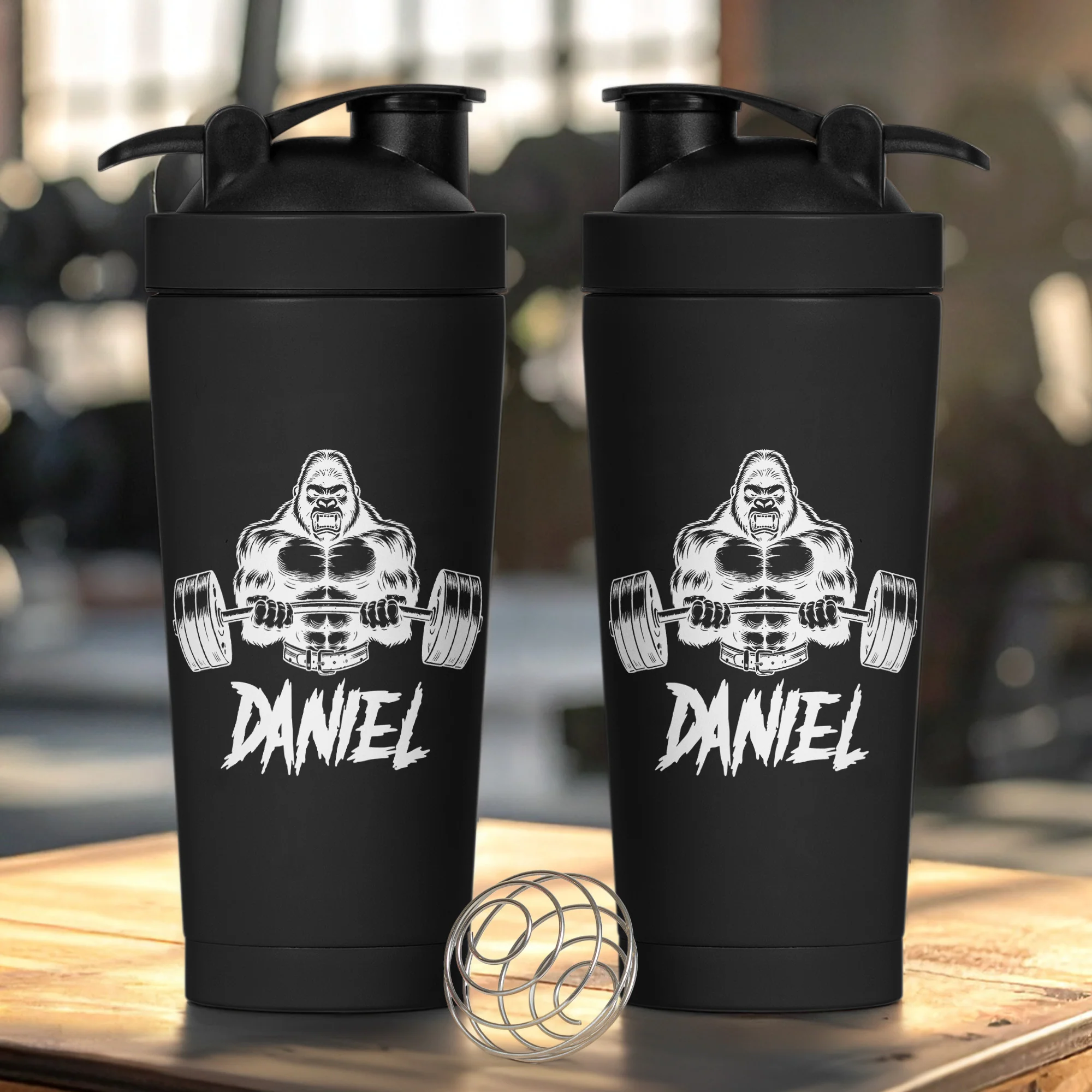 Beast Mode For Gym Lovers, Fitness - Custom Name & Symbols - Personalized Protein Shaker - Image 3
