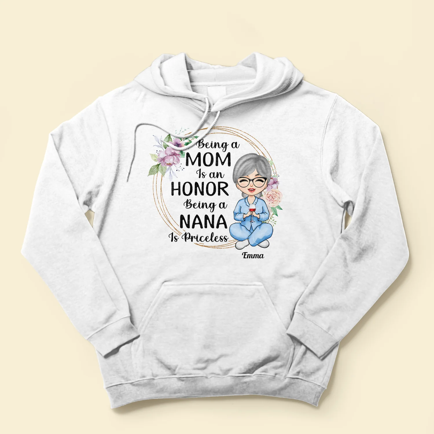 Being A Nana Is Priceless - Personalized Shirt - Birthday Mother's Day Gift For Grandma, Nana - Gift From Daughters, Sons, Husband - Image 4