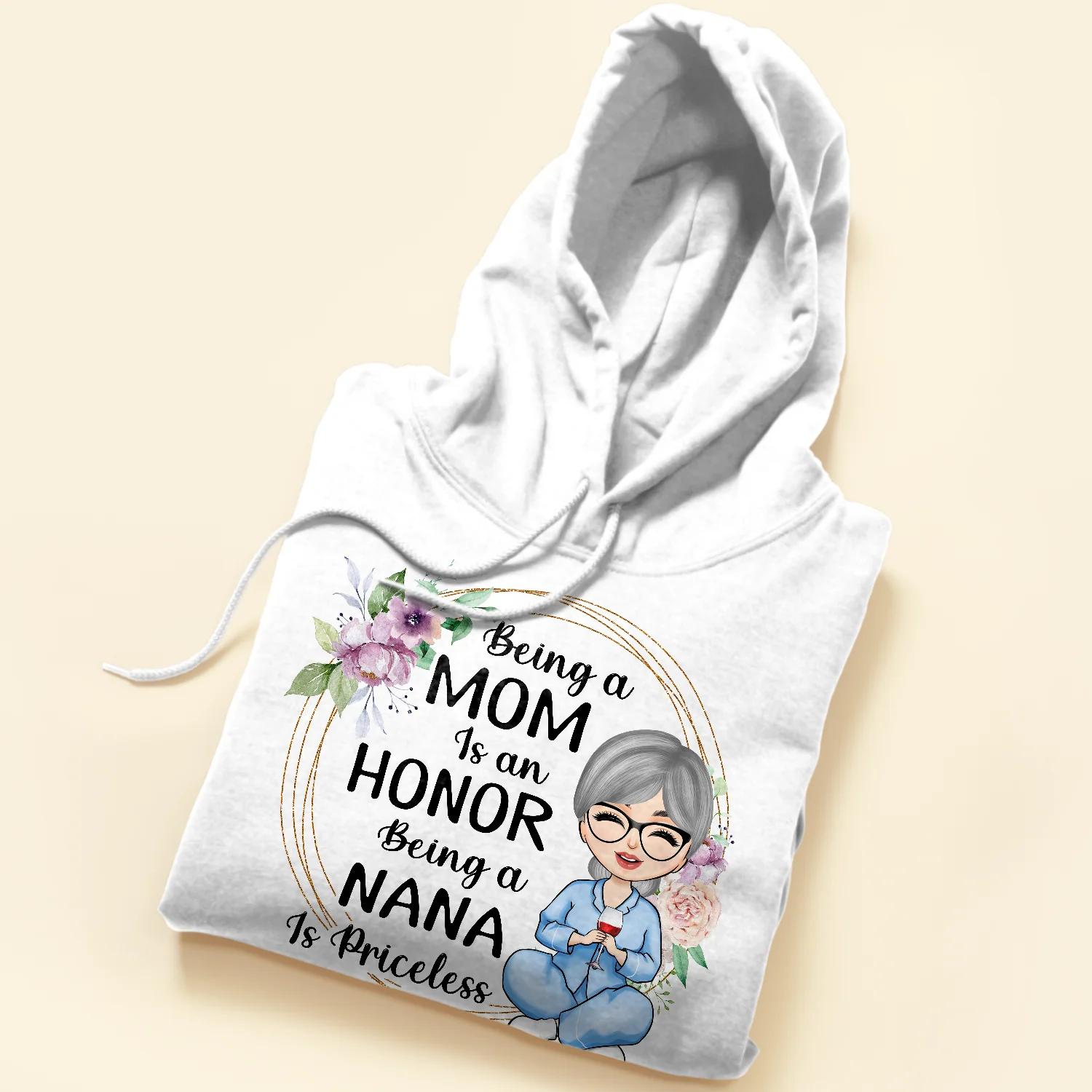 Being A Nana Is Priceless - Personalized Shirt - Birthday Mother's Day Gift For Grandma, Nana - Gift From Daughters, Sons, Husband - Image 5
