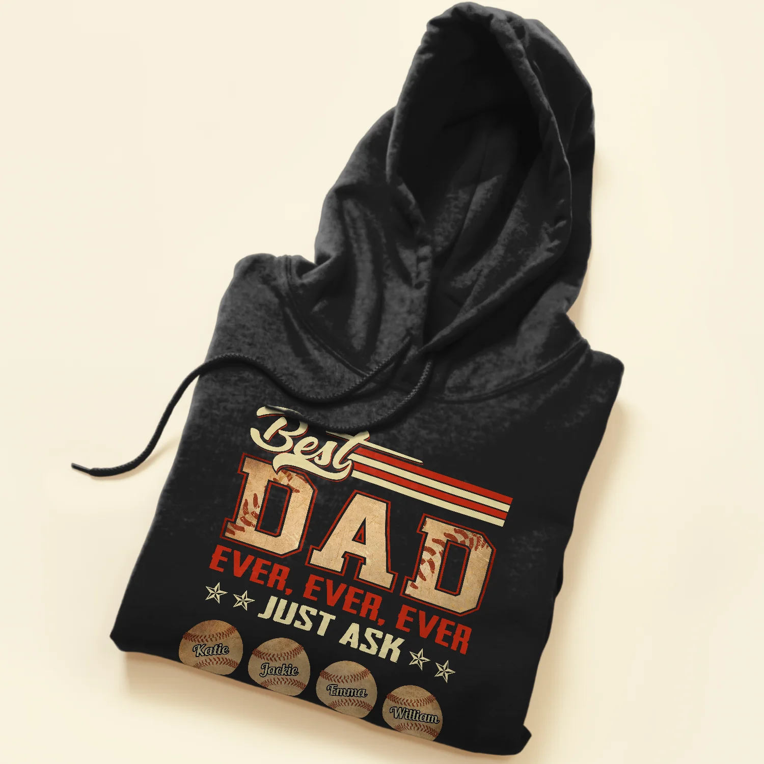 Best Dad Ever Baseball Dad - Personalized Shirt - Birthday Father's Day Gift For Dad, Baseball Dad, Husband - Gift From Sons, Daughters, Wife - Image 5