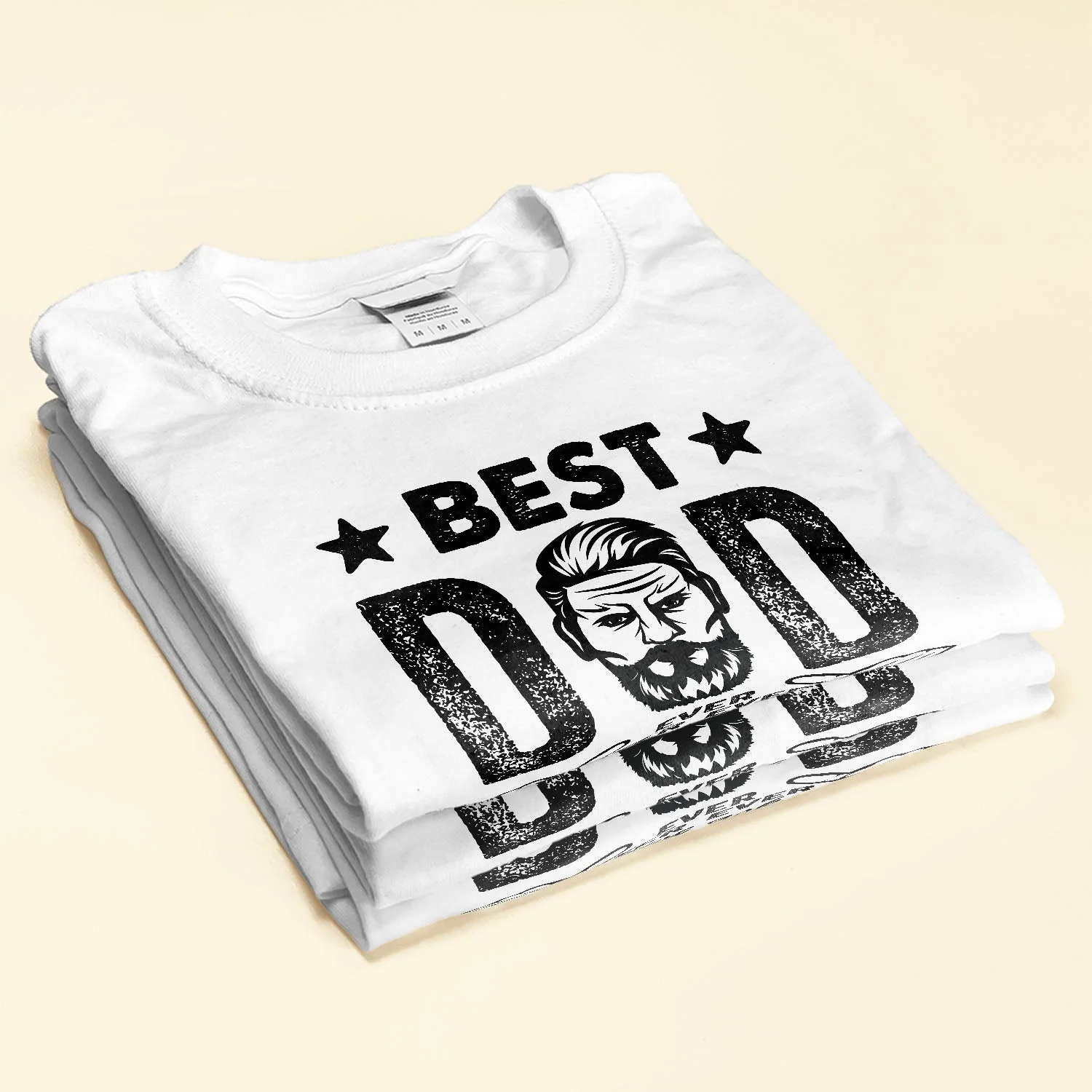 Best Dad Ever Ever Ever - Personalized Shirt - Birthday, Father's Day Gift For Father, Dad, Papa, Grandpa - Image 3