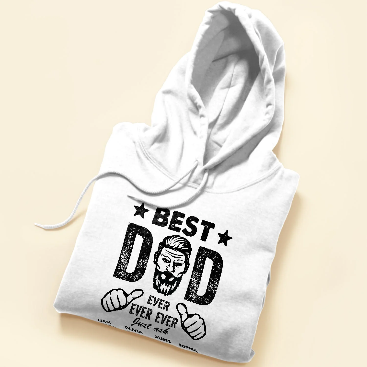 Best Dad Ever Ever Ever - Personalized Shirt - Birthday, Father's Day Gift For Father, Dad, Papa, Grandpa - Image 6
