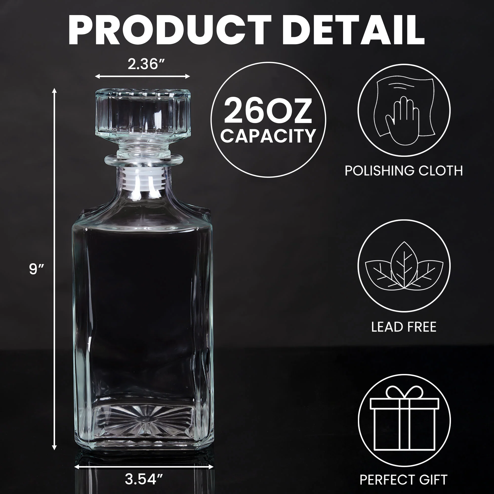 Best Dad Ever - Father's Day Gifts For Dad, Papa, Step-Dad - Custom Decanter - Image 4
