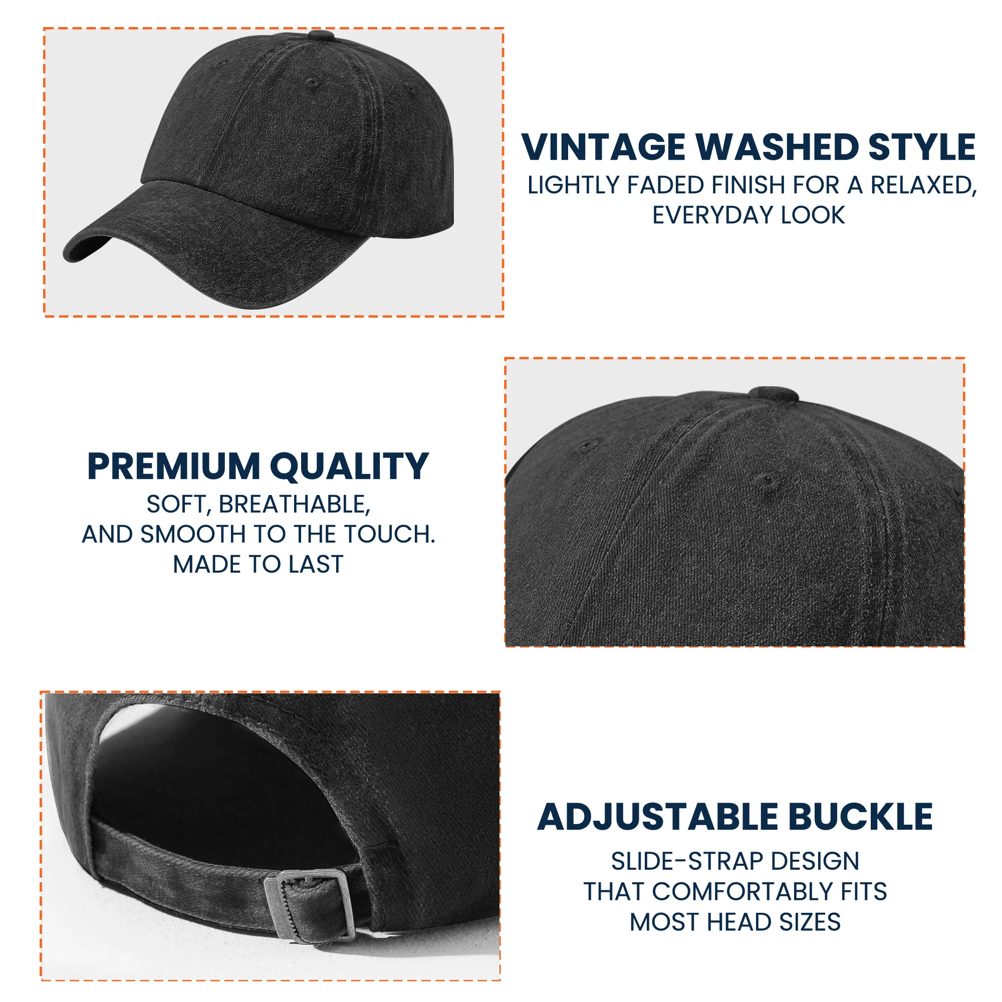 Best Dad Ever Morse Code Hidden Message - Personalized Cap - Image 5