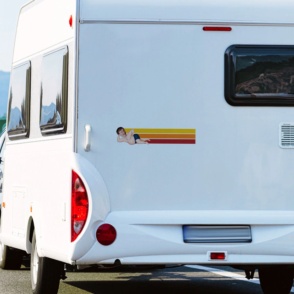 Best Dad Ever - Personalized Photo RV Decal - Image 4