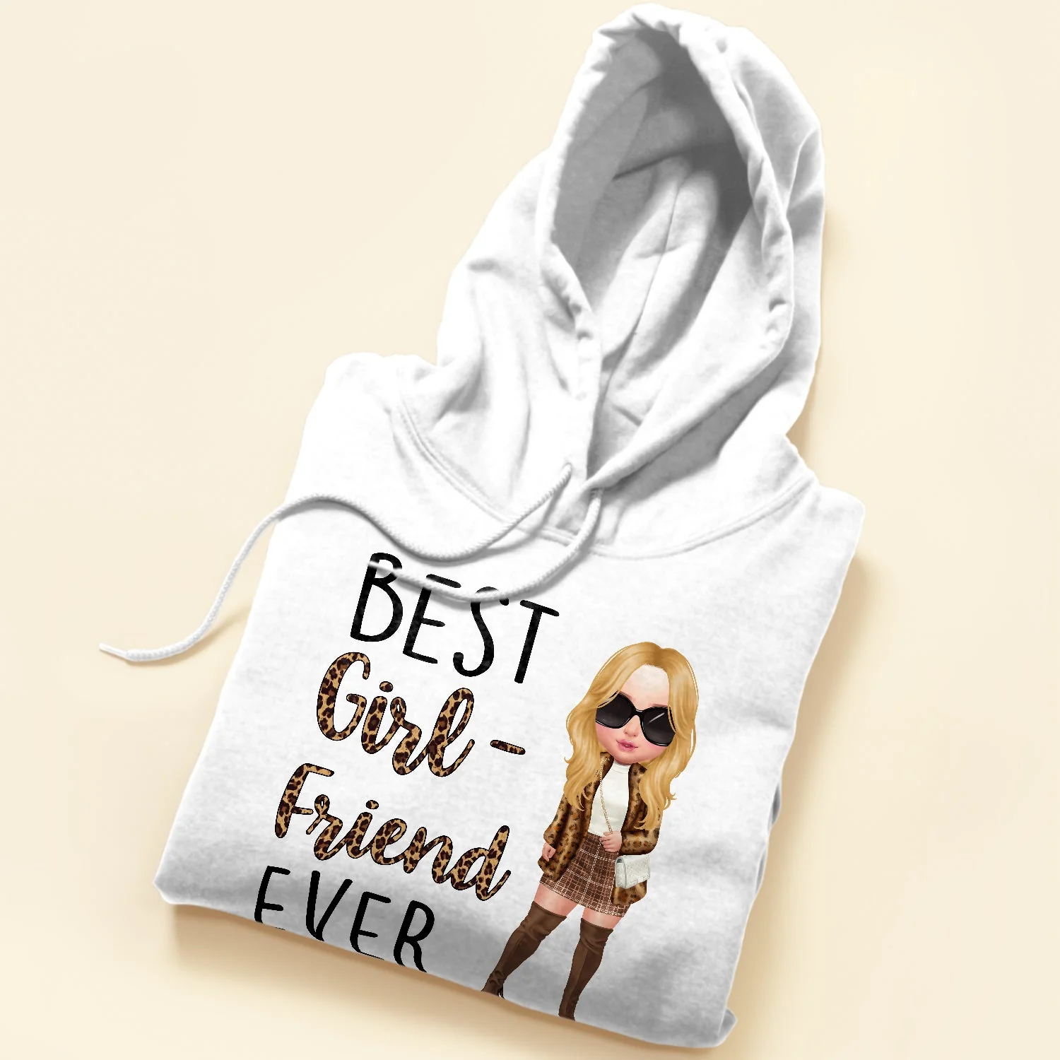 Best Girlfriend Ever - Personalized Shirt - Birthday, Anniversary, Valentine's Gift For Girlfriend, Lover, Honey - Fashion Woman - Image 5