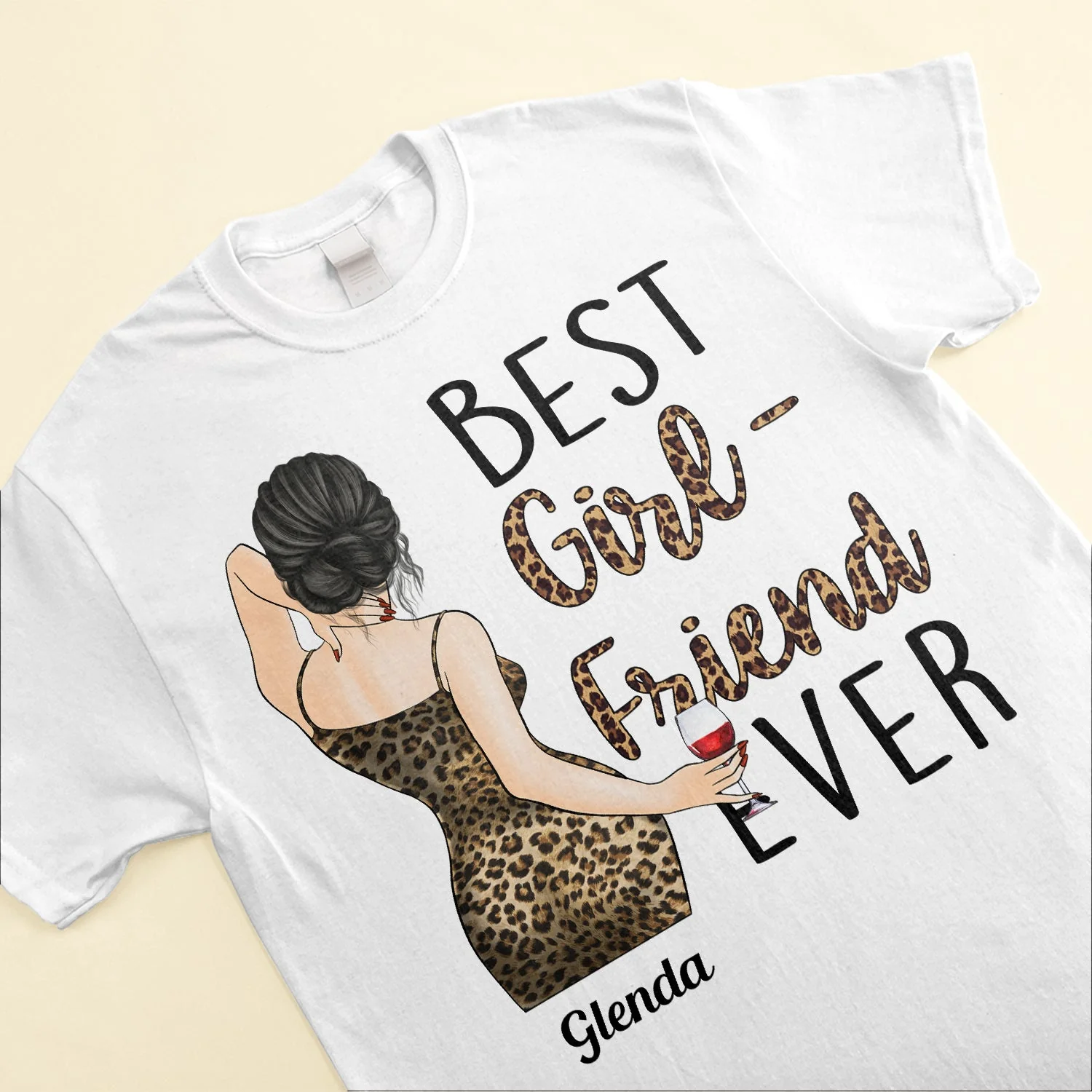 Best Girlfriend Ever - Personalized Shirt - Birthday, Anniversary, Valentine's Gift For Girlfriend, Lover, Honey - Sexy Woman - Image 3