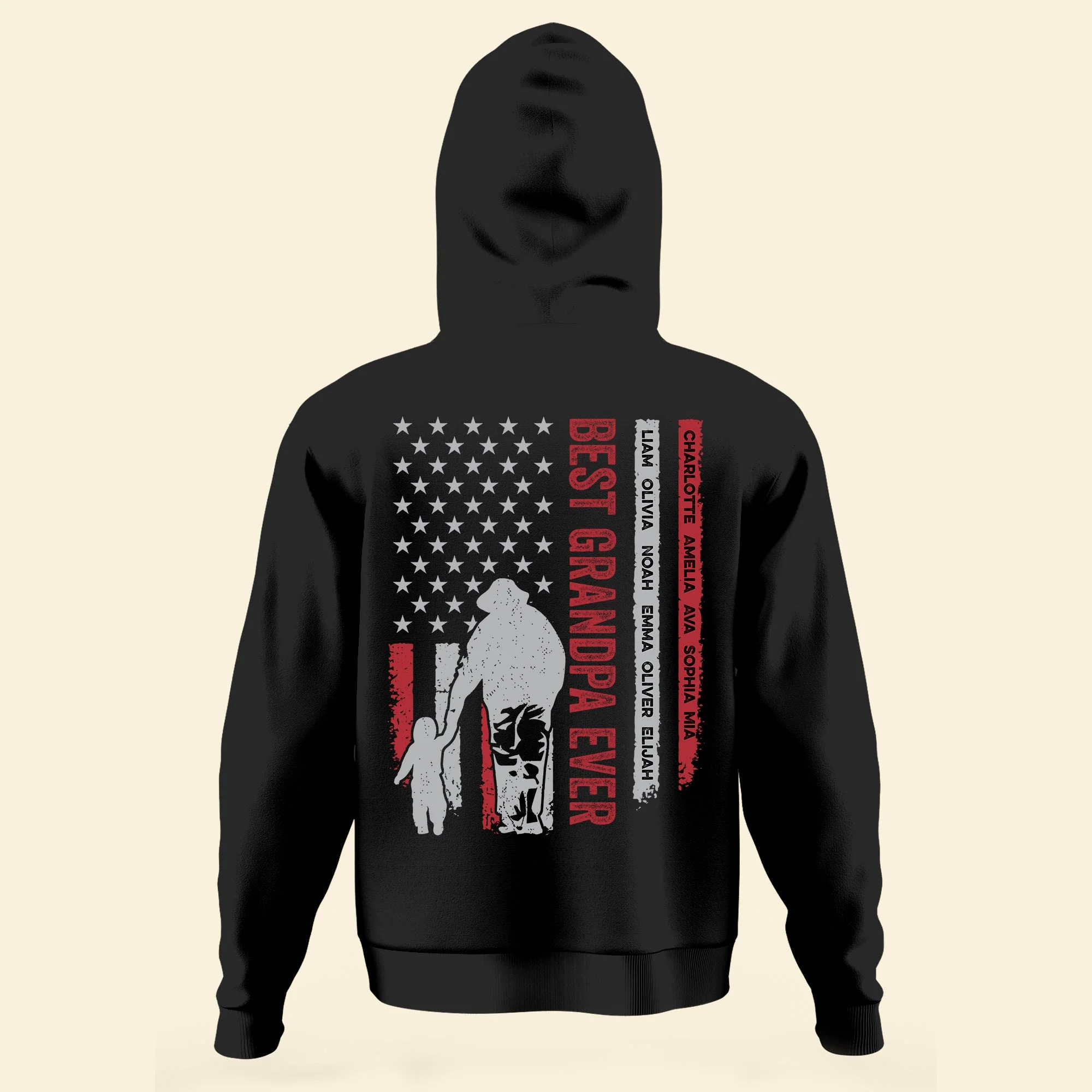 Best Grandpa Ever - Personalized Shirt - Image 4