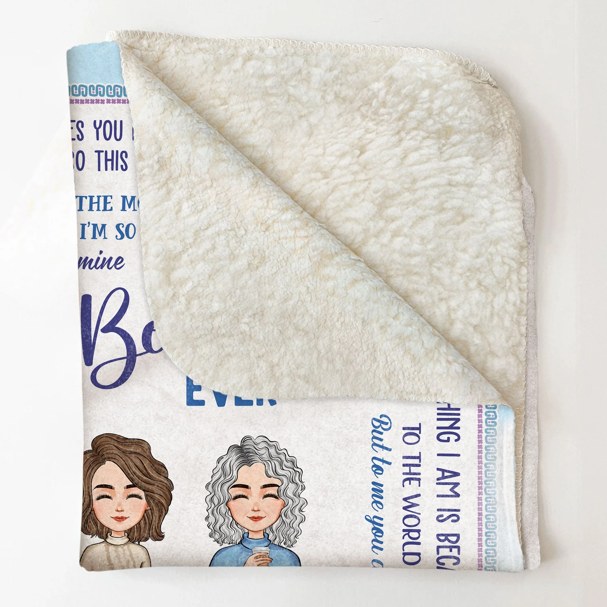 Best Mom Ever - Personalized Blanket - Image 7