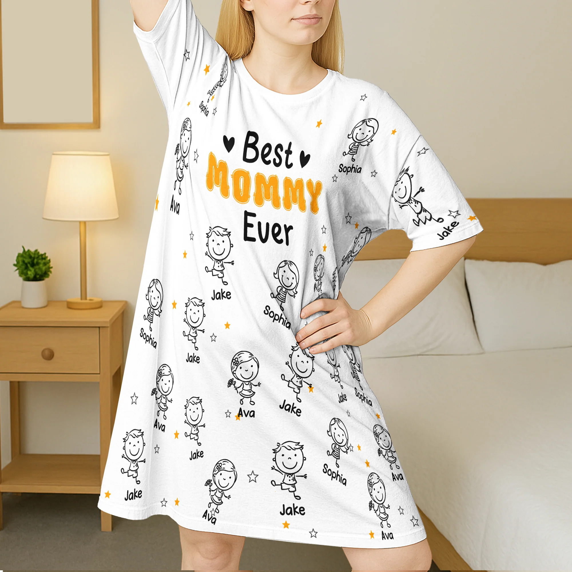 Best Mommy Ever - Personalized Pajamas - Image 3