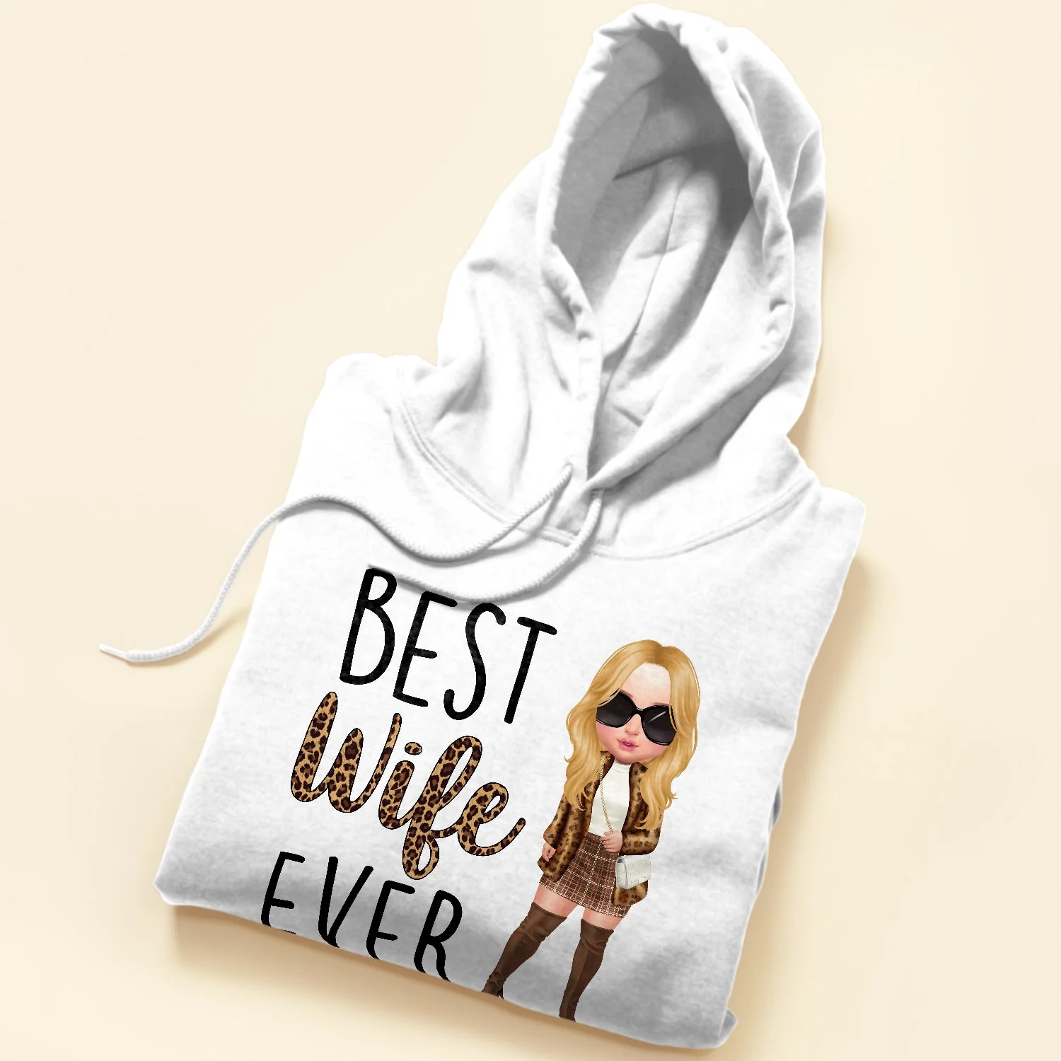 Best Wife Ever - Personalized Shirt - Birthday, Anniversary, Valentine's Gift For Wife, Wifey, Honey, Lover - Fashion Woman - Image 5