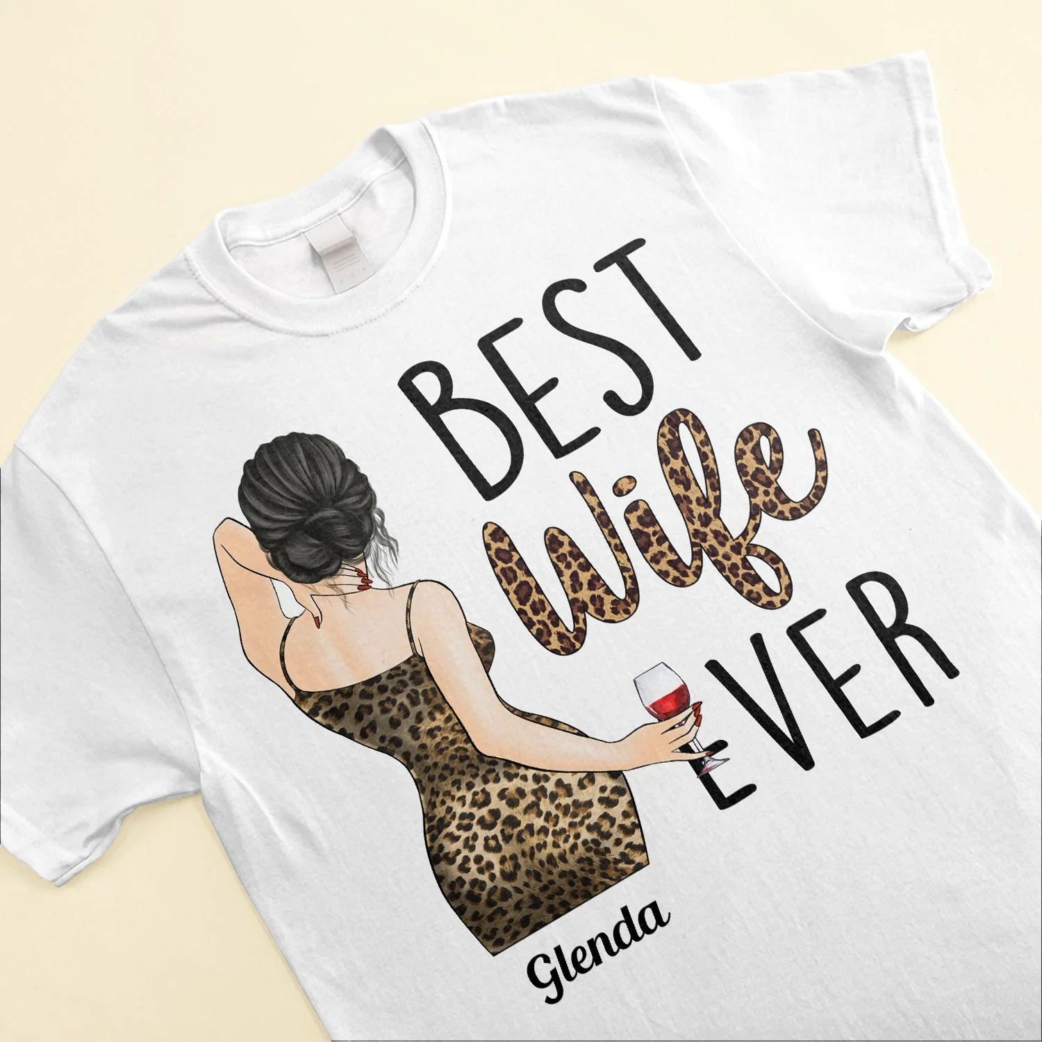 Best Wife Ever - Personalized Shirt - Birthday, Anniversary, Valentine's Gift For Wife, Wifey, Honey, Lover - Sexy Woman - Image 3