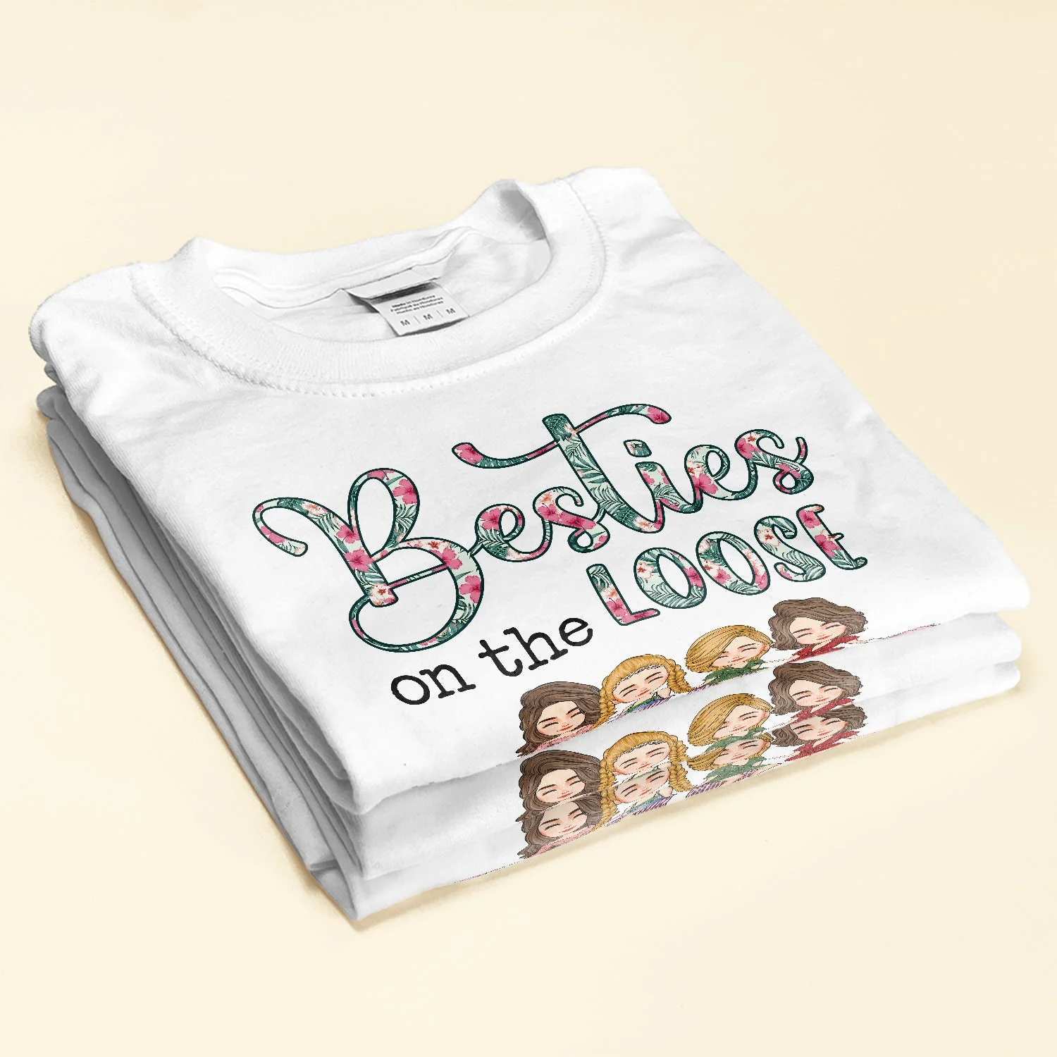 Besties On The Loose - Personalized Shirt - Image 2