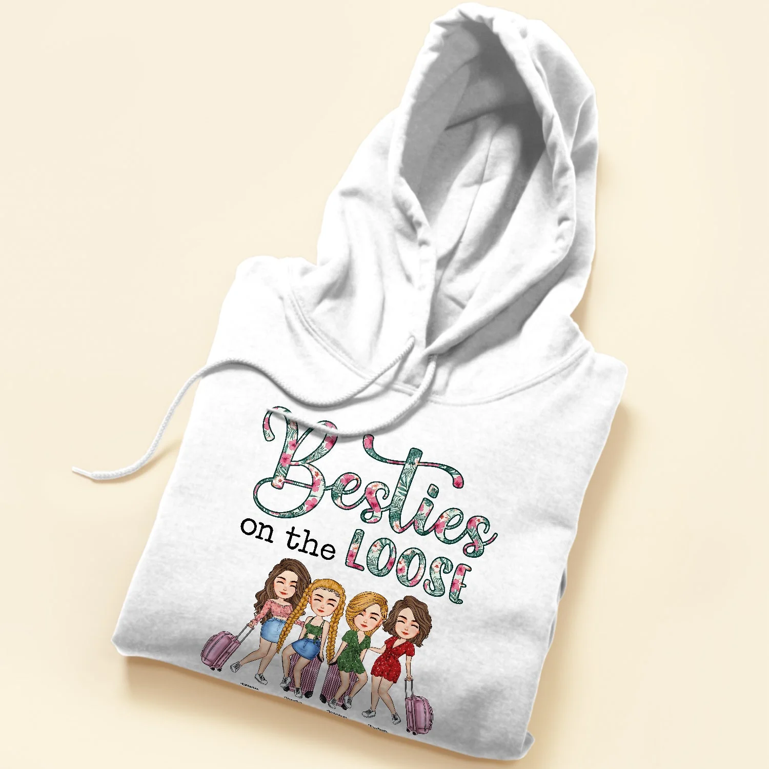 Besties On The Loose - Personalized Shirt - Image 5