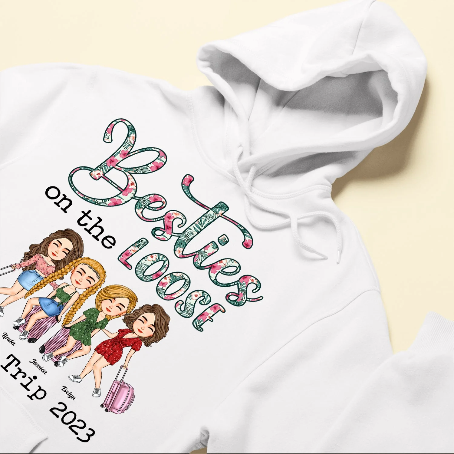 Besties On The Loose - Personalized Shirt - Image 6