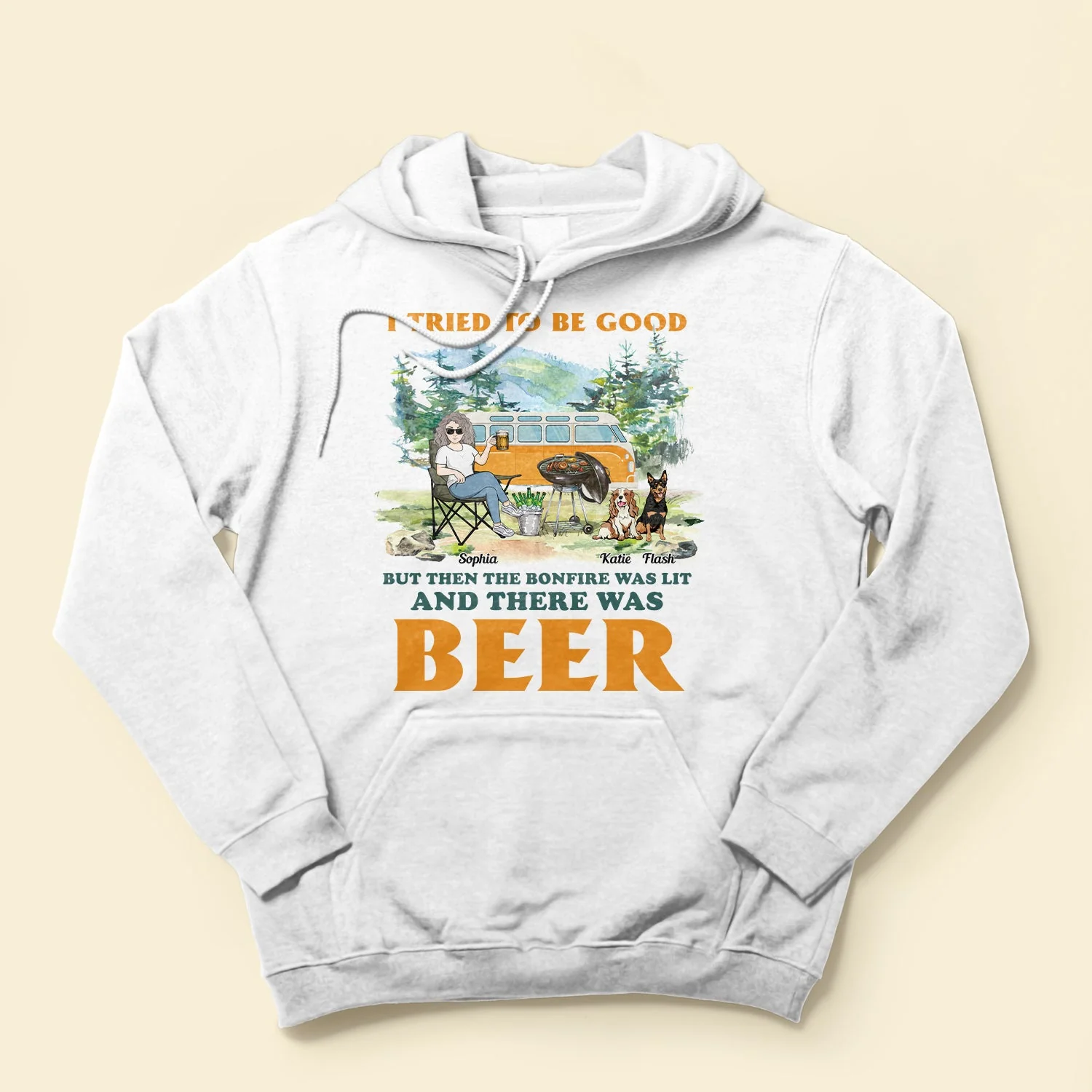 Camping - I Tried To Be Good - Personalized Shirt - Birthday, Mother's Day, Father's Day Gift For Camping Lover, Camper - Image 4