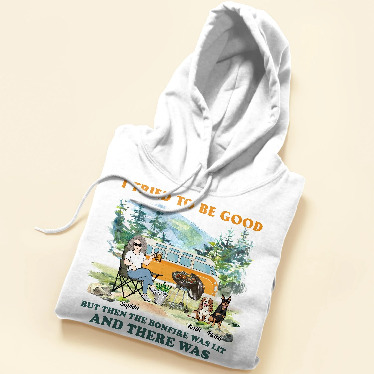 Camping - I Tried To Be Good - Personalized Shirt - Birthday, Mother's Day, Father's Day Gift For Camping Lover, Camper - Image 5