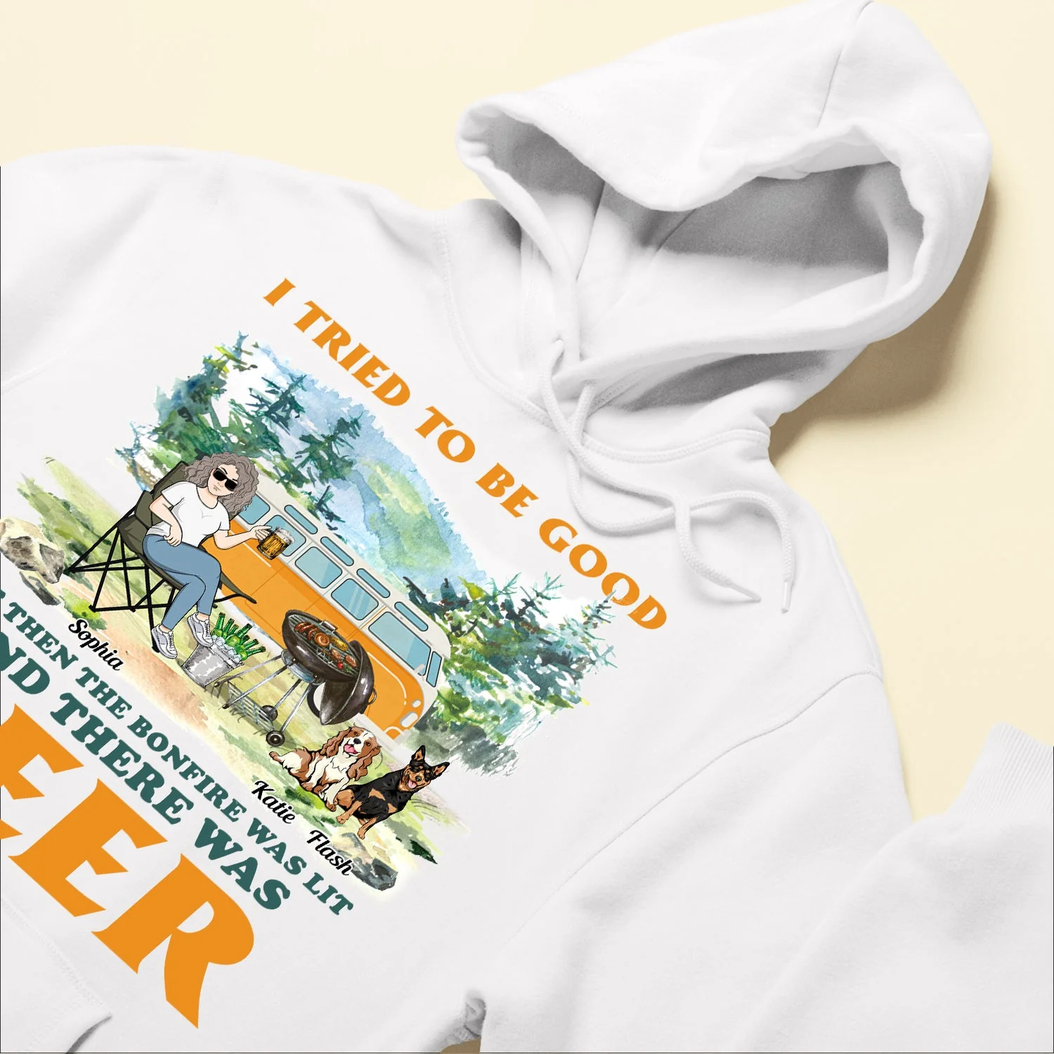 Camping - I Tried To Be Good - Personalized Shirt - Birthday, Mother's Day, Father's Day Gift For Camping Lover, Camper - Image 6