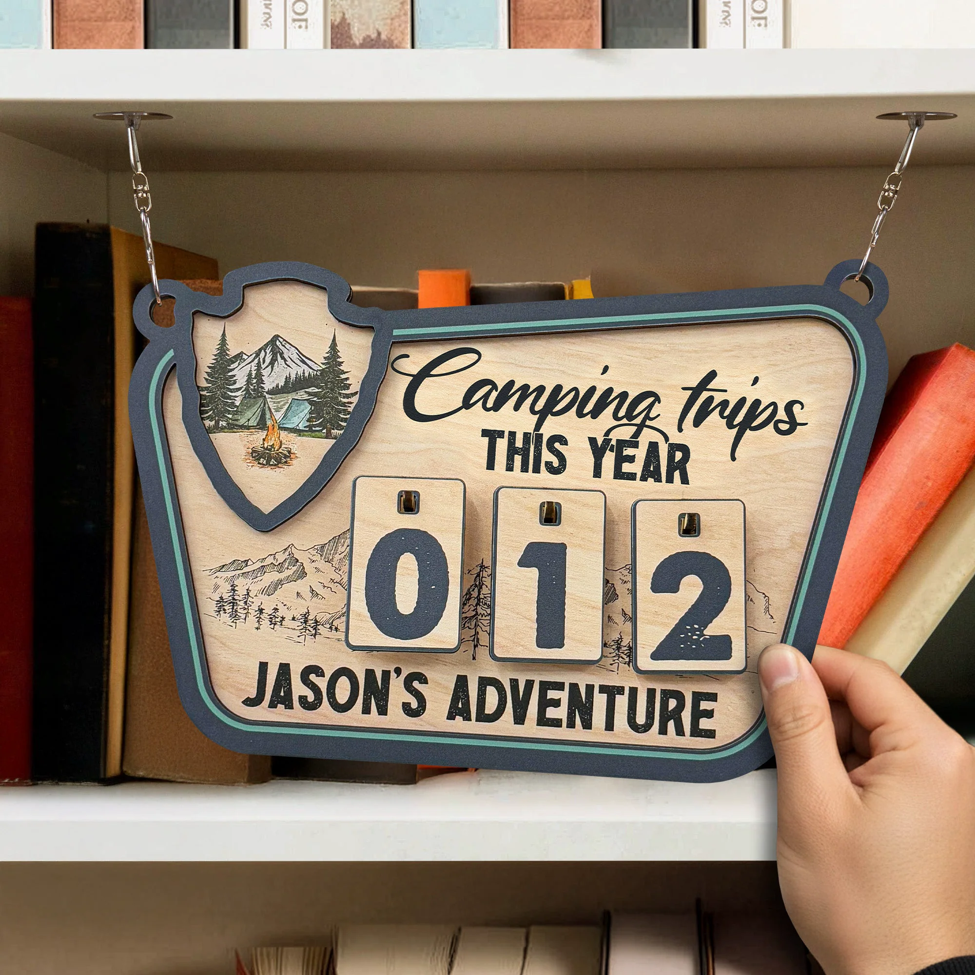 Camping Trips This Year - Personalized Camping Tracker - Image 2